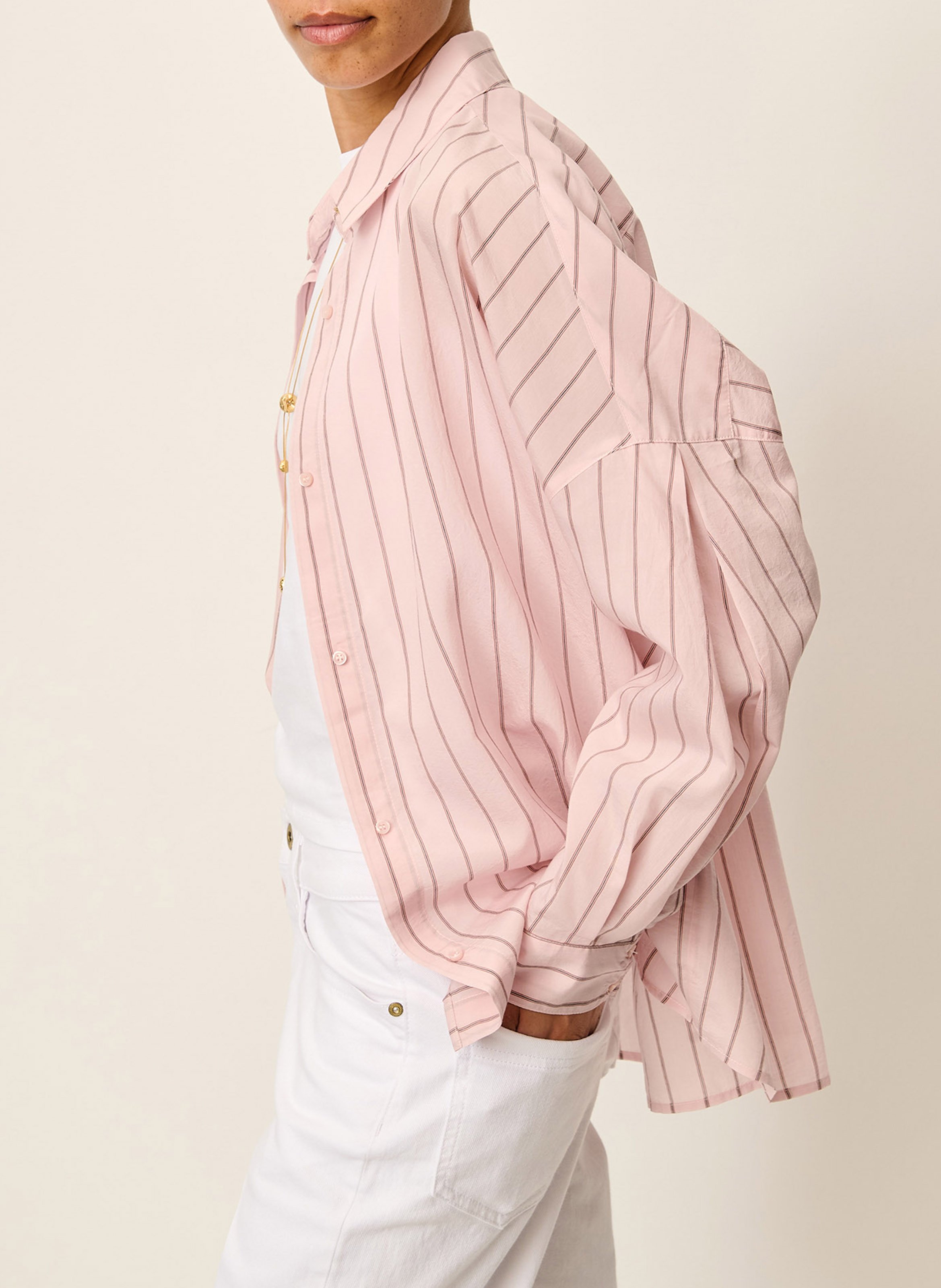 Chemise col classique  SESSUN Rose