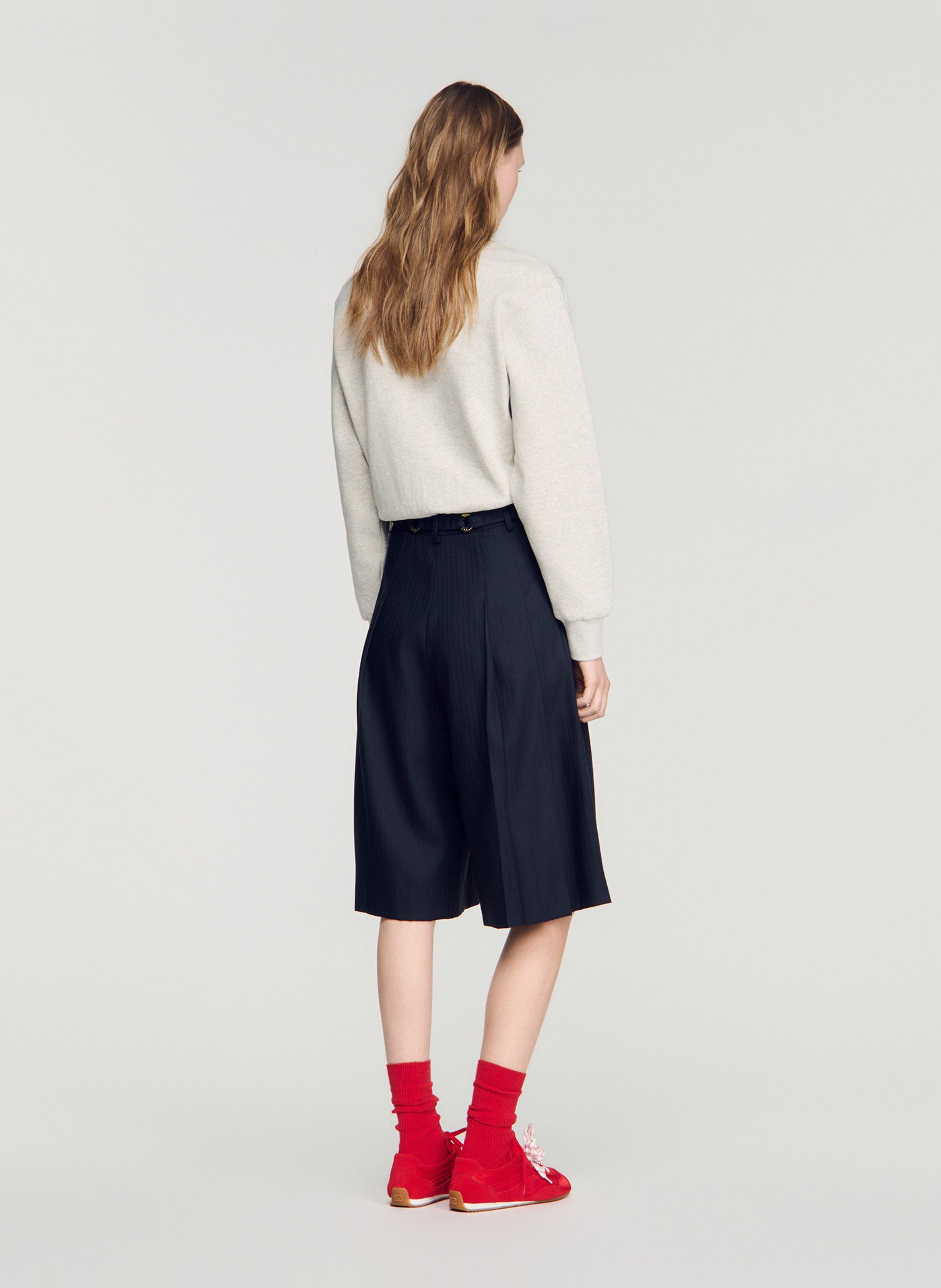 Wollshorts SANDRO Blau