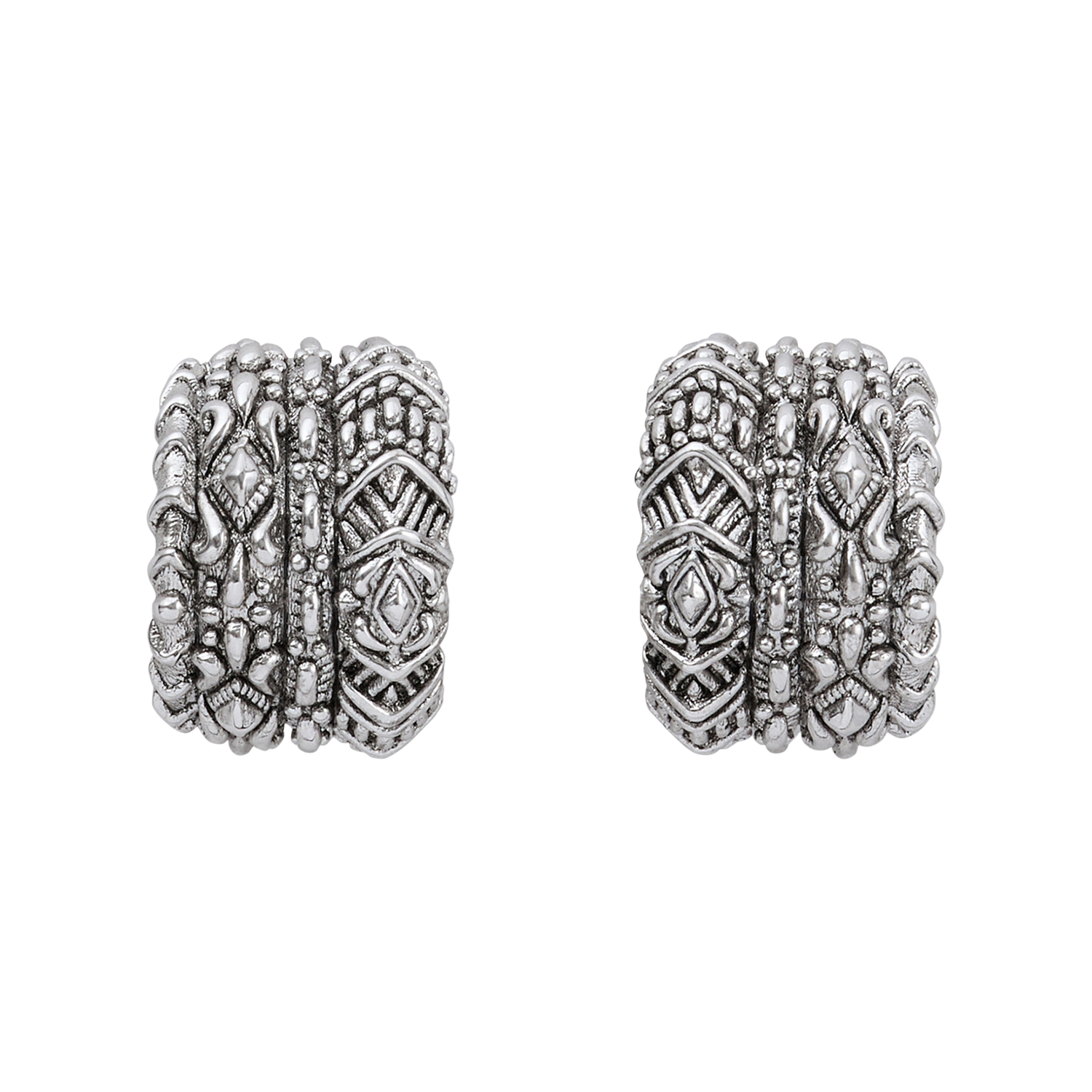 Boucles d'oreille  BA&SH Argent