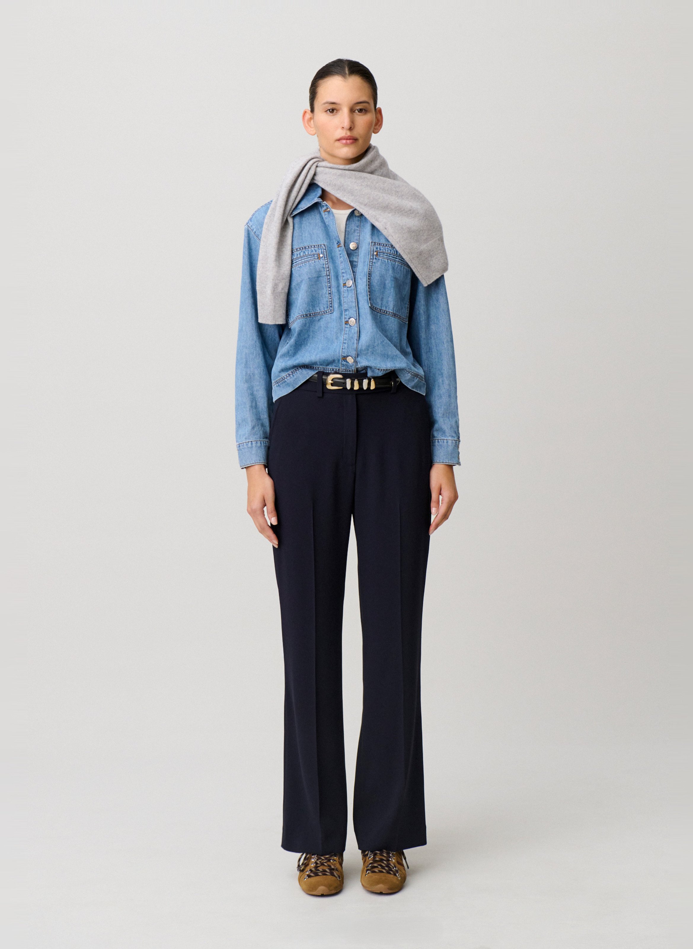Carrot trousers CLAUDIE PIERLOT Blue