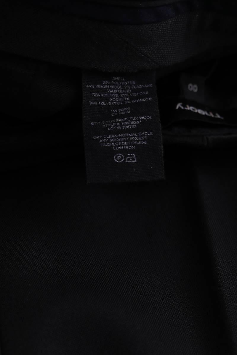 Straight-cut pants THEORY - Seconde Main Black