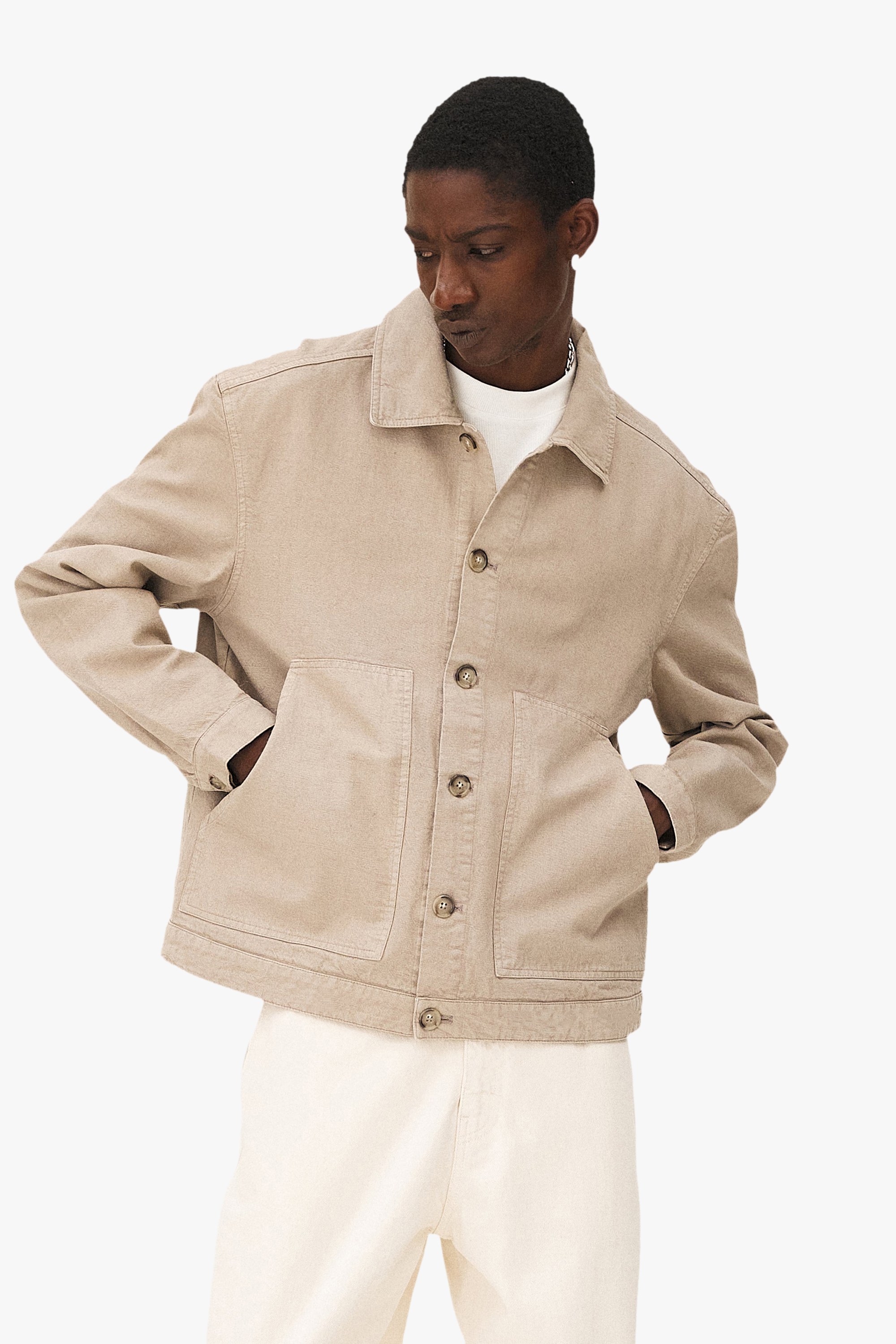 Workwear Box Jacket Arizona | Beige Noyoco Men