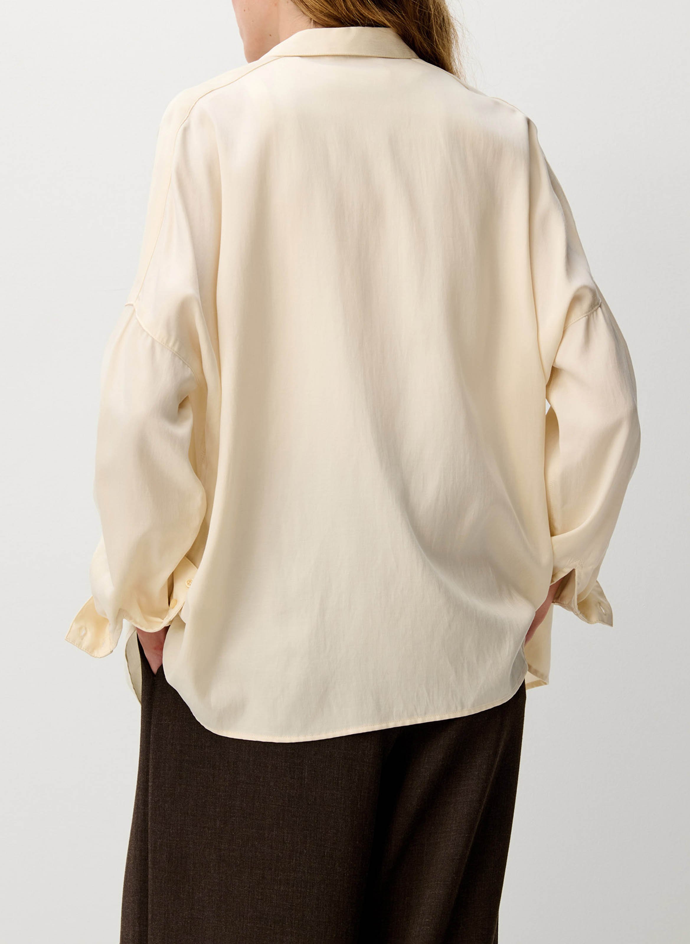 Chemise col classique SESSUN Beige