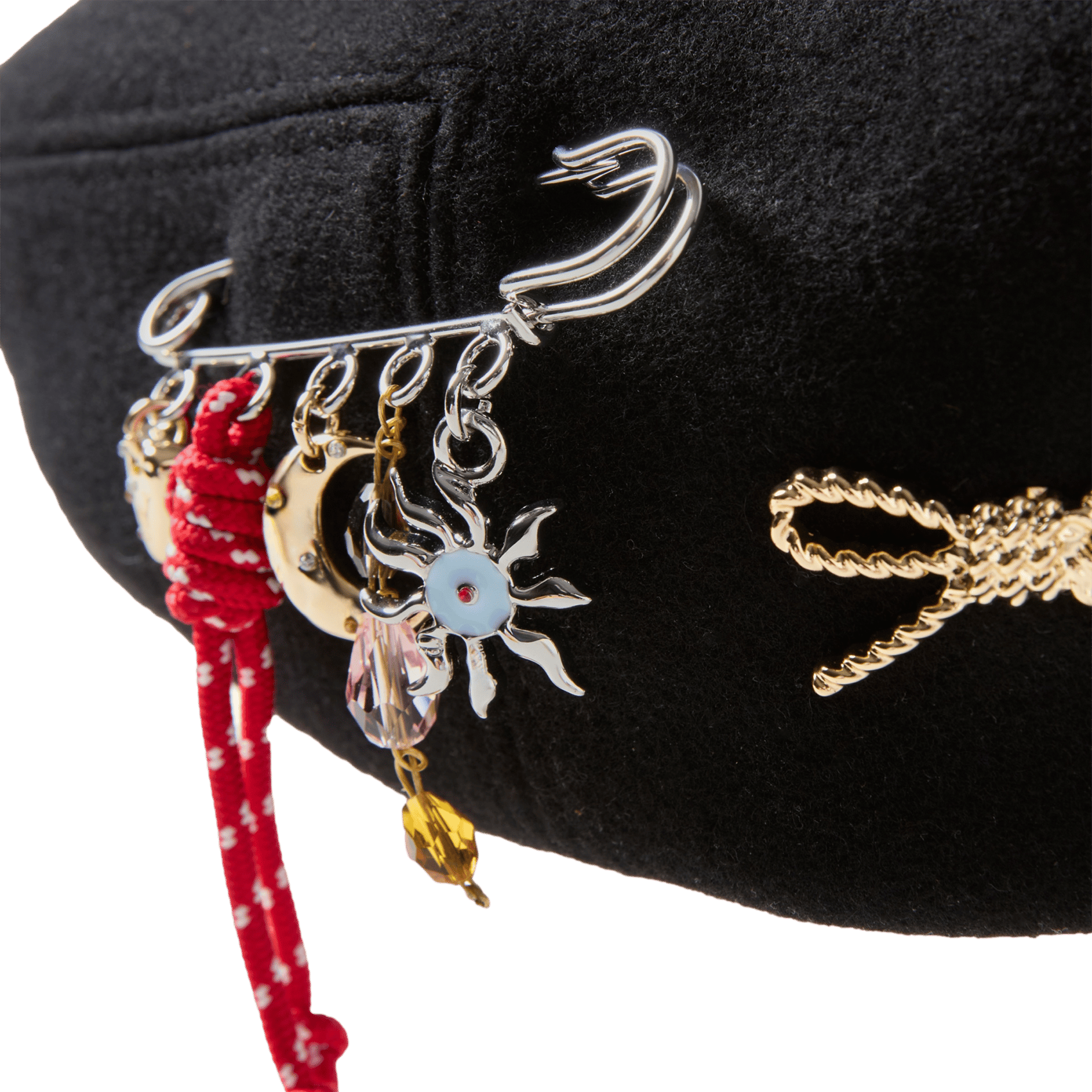 Wool-blend beret CLAUDIE PIERLOT Black