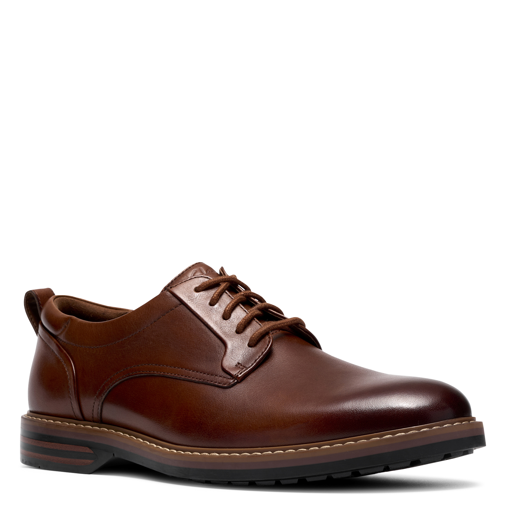 Derbies à lacets en cuir CLARKS Marron