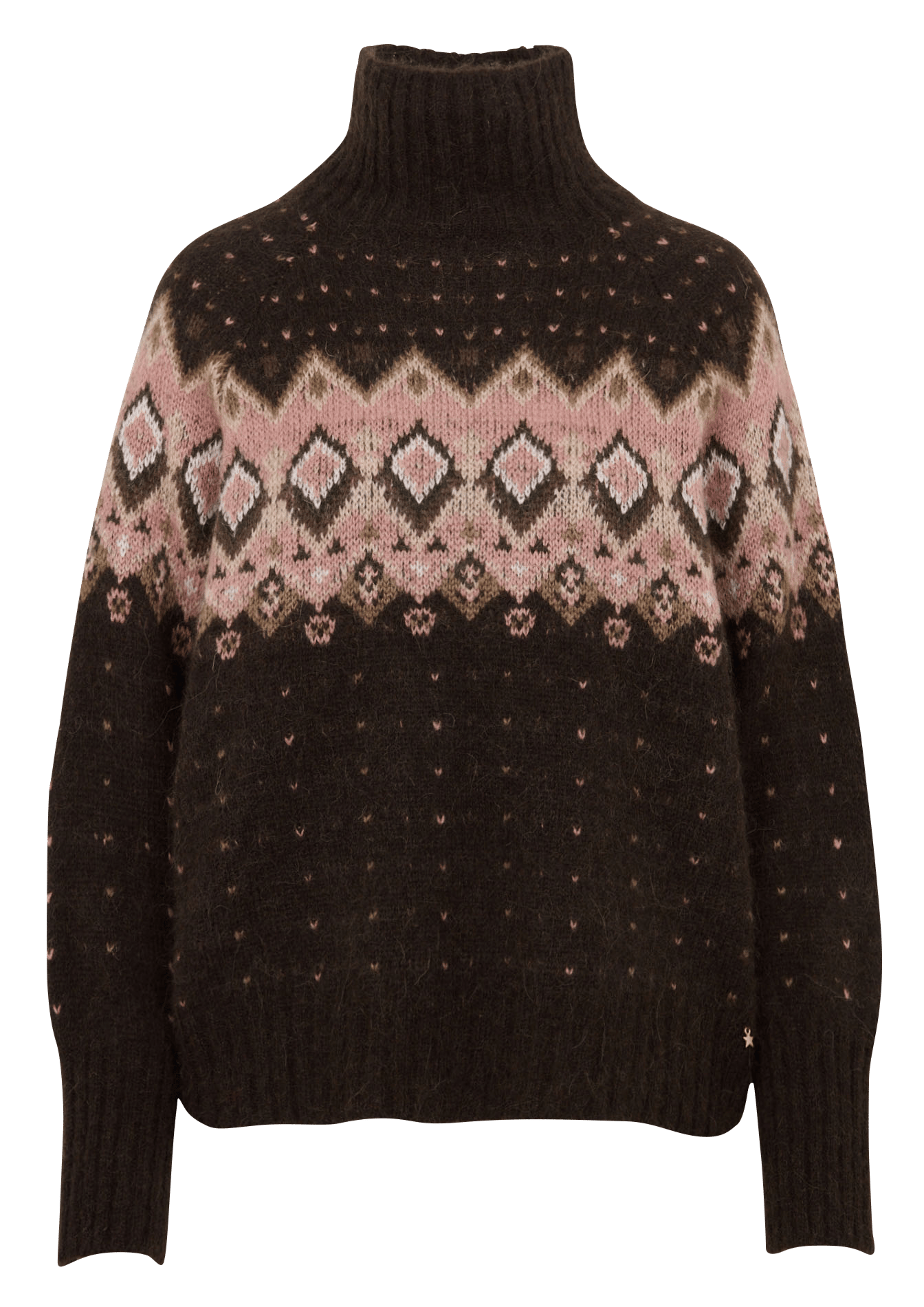 High-neck sweater DES PETITS HAUTS Multicolored