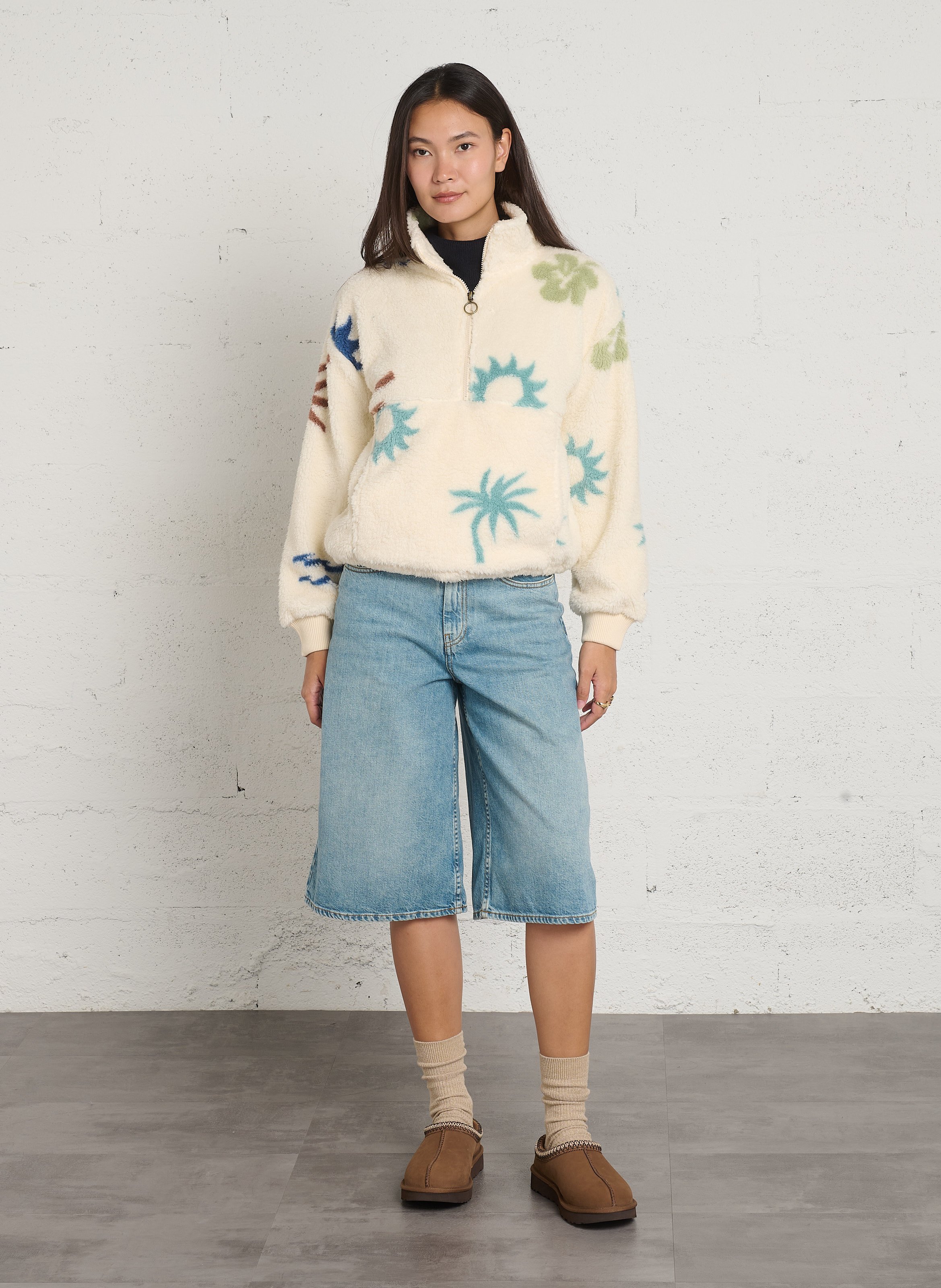 Sweatshirt mit Stehkragen BILLABONG Mehrfarbig