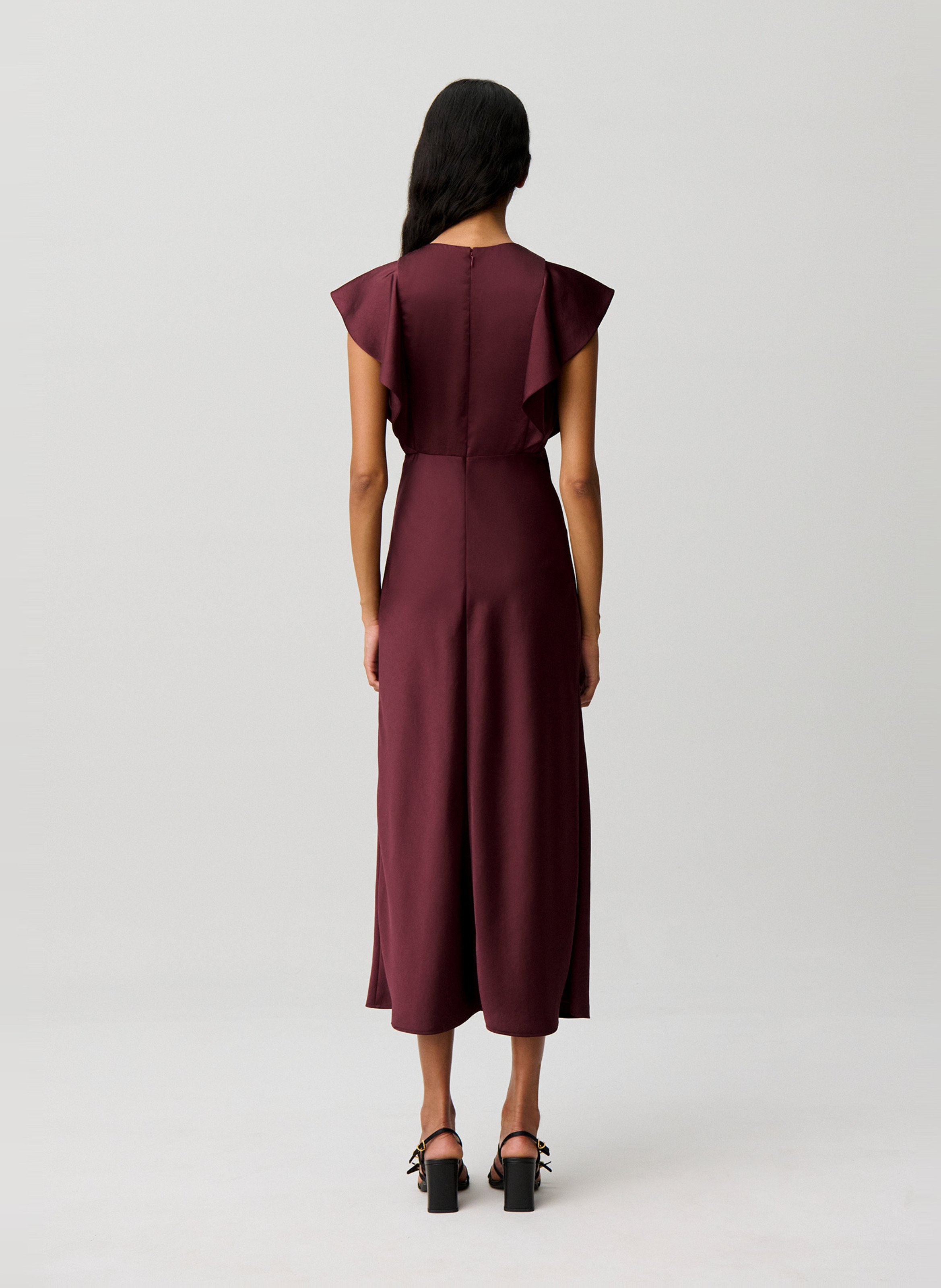 Robe longue cintrée CLAUDIE PIERLOT Rouge