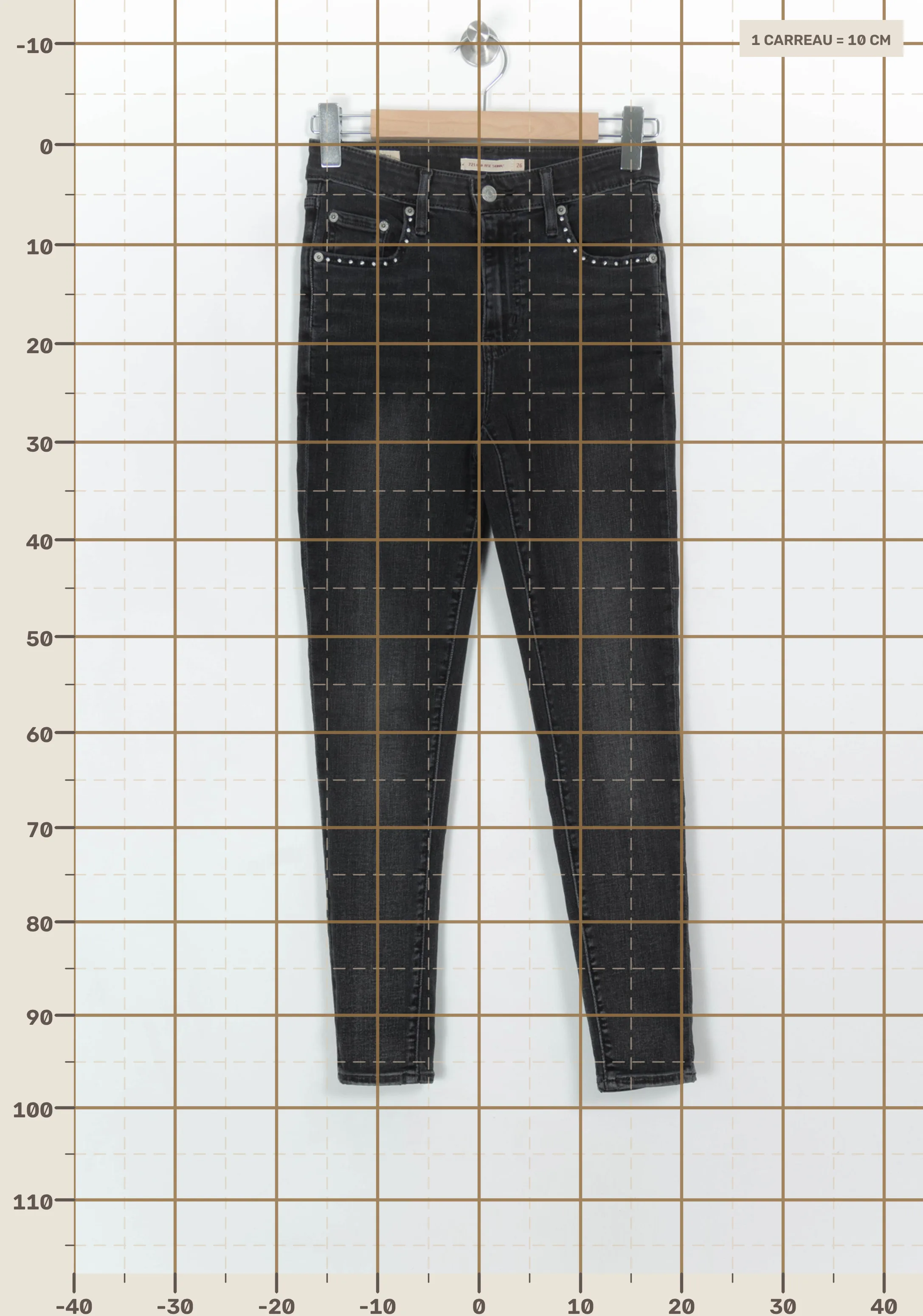 Jeans LEVI'S - Seconde main Black