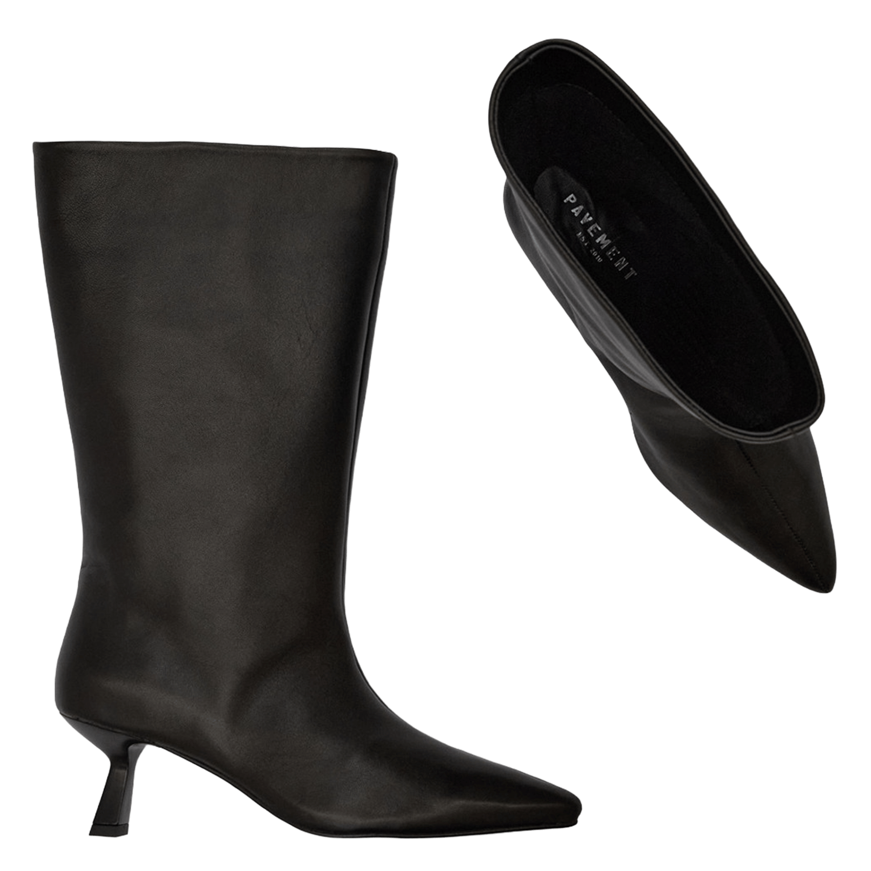 Bottes à bout pointu PAVEMENT Noir