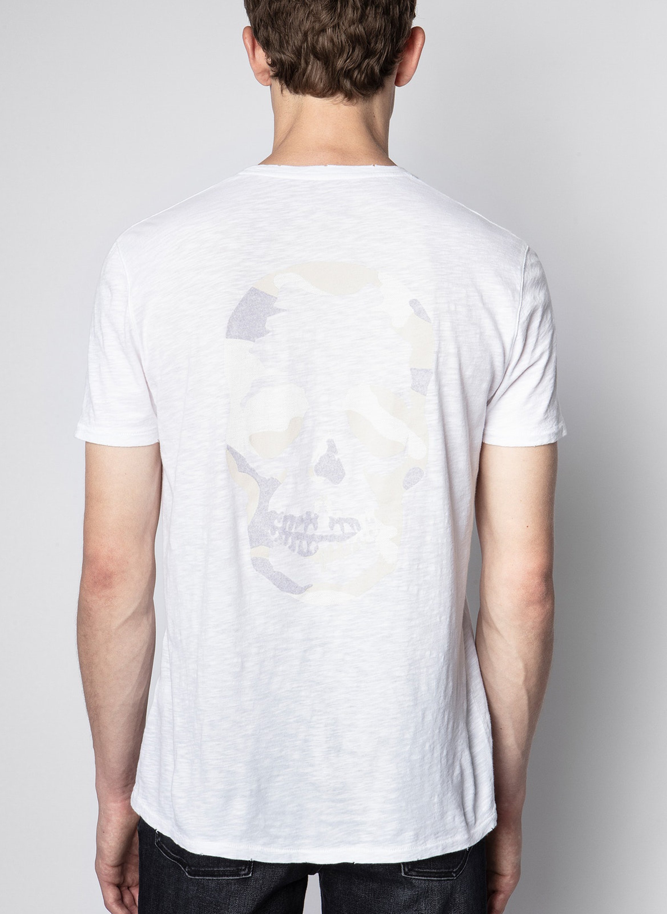 Rundhals-T-Shirt aus Baumwolle, Regular Fit ZADIG&VOLTAIRE