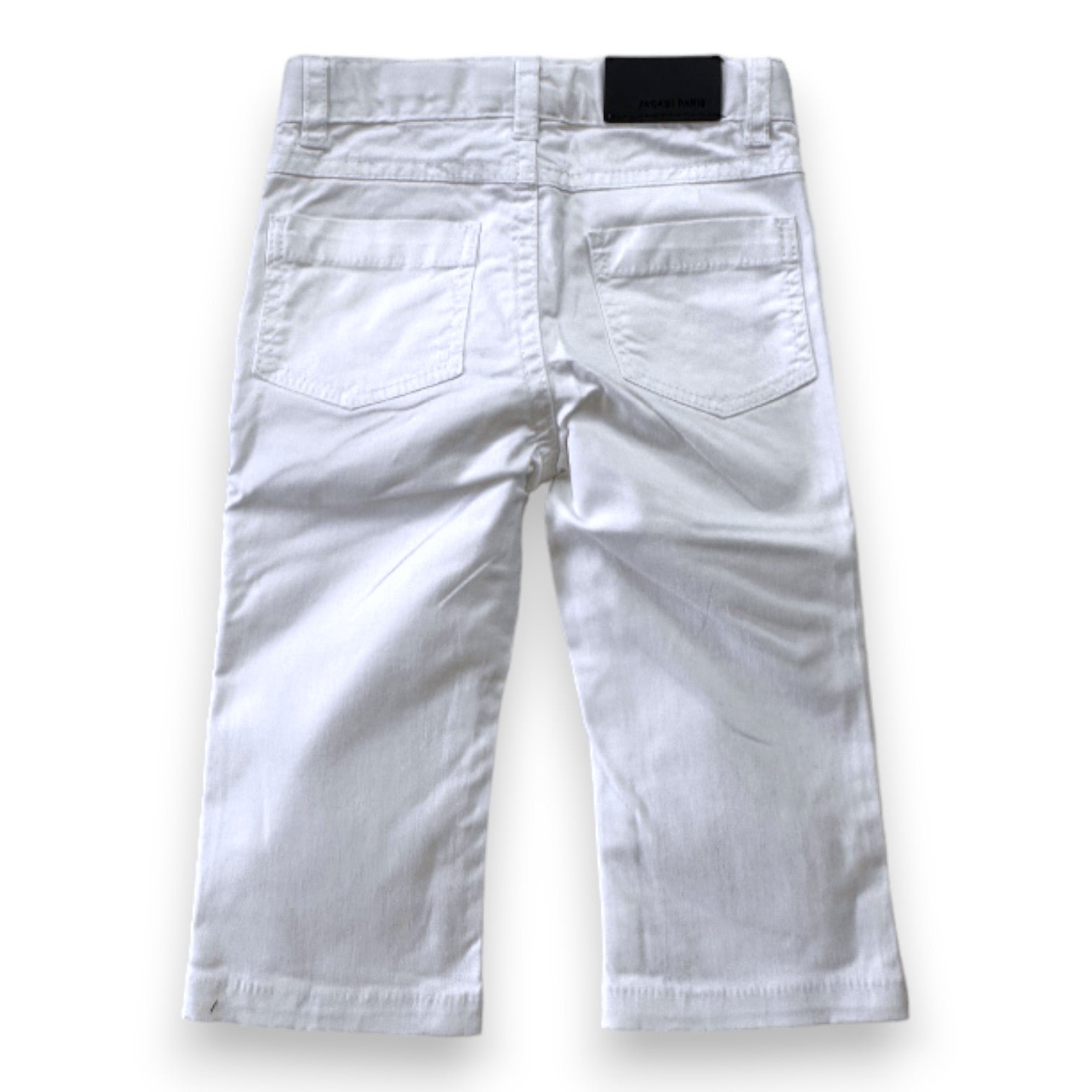 White baby pants - 12 months JACADI - Seconde Main White