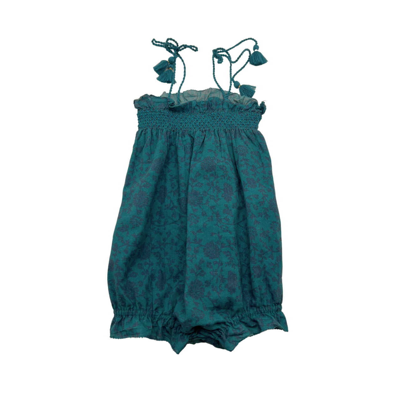 Blue Baby Romper - 18 months LOUIS LOUISE - Seconde Main Blue