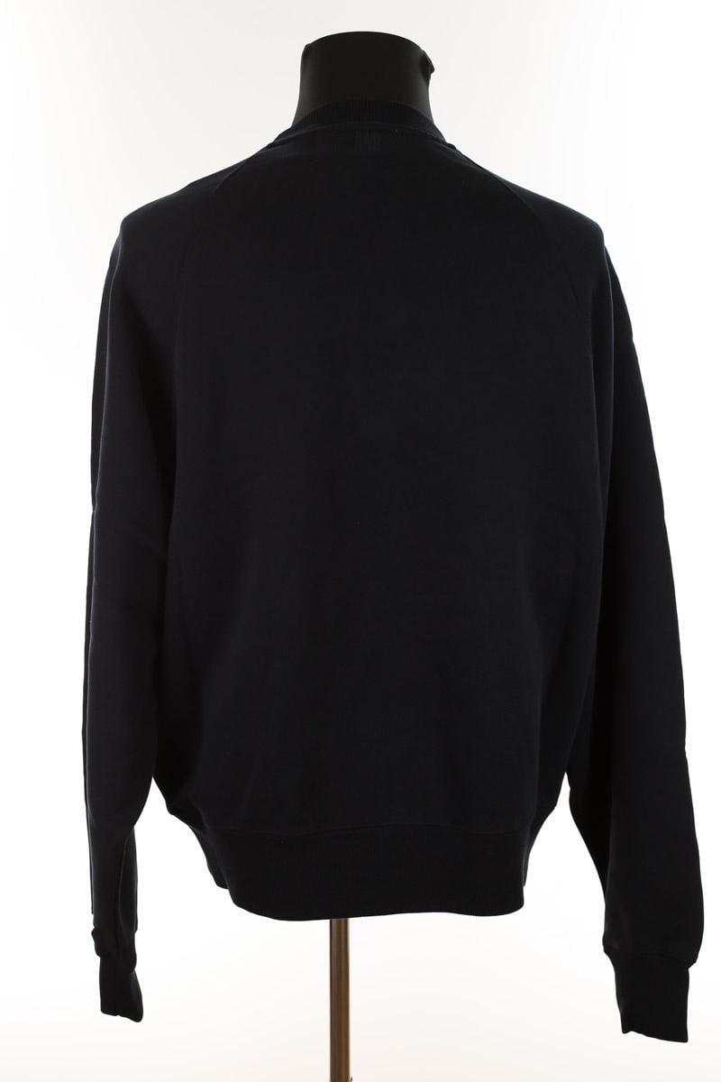 Cotton sweater AMI PARIS - Seconde Main Black