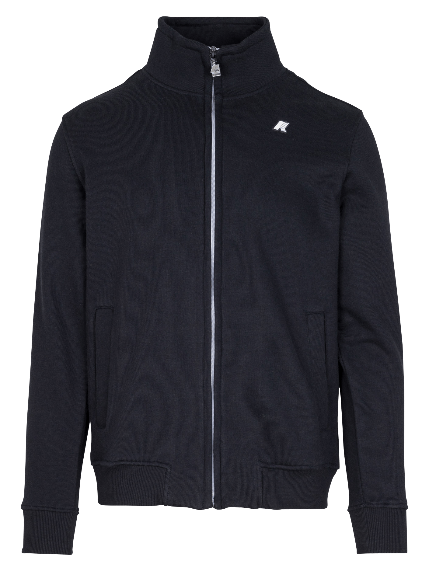 Sweater met opstaande kraag - katoenblend K-WAY Blauw