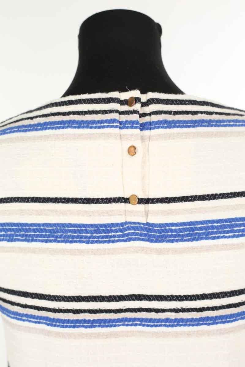 Cotton dress SEZANE - Seconde main White