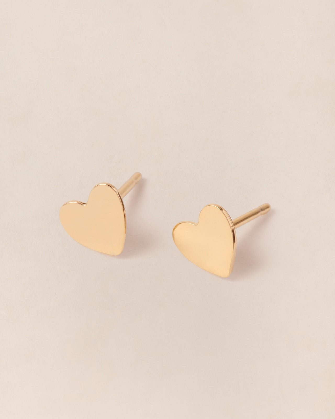 Heart-shaped earrings EMOI EMOI Golden
