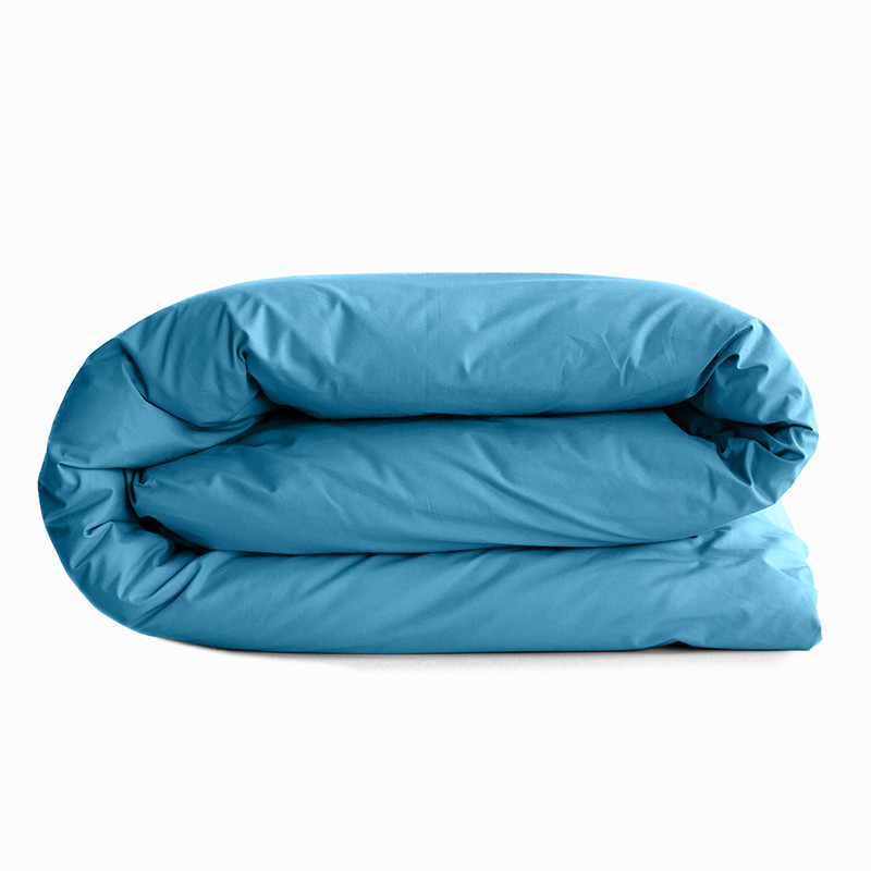 Duvet cover 240 x 220 cm "premium" for a double bed COTON PUR Blue