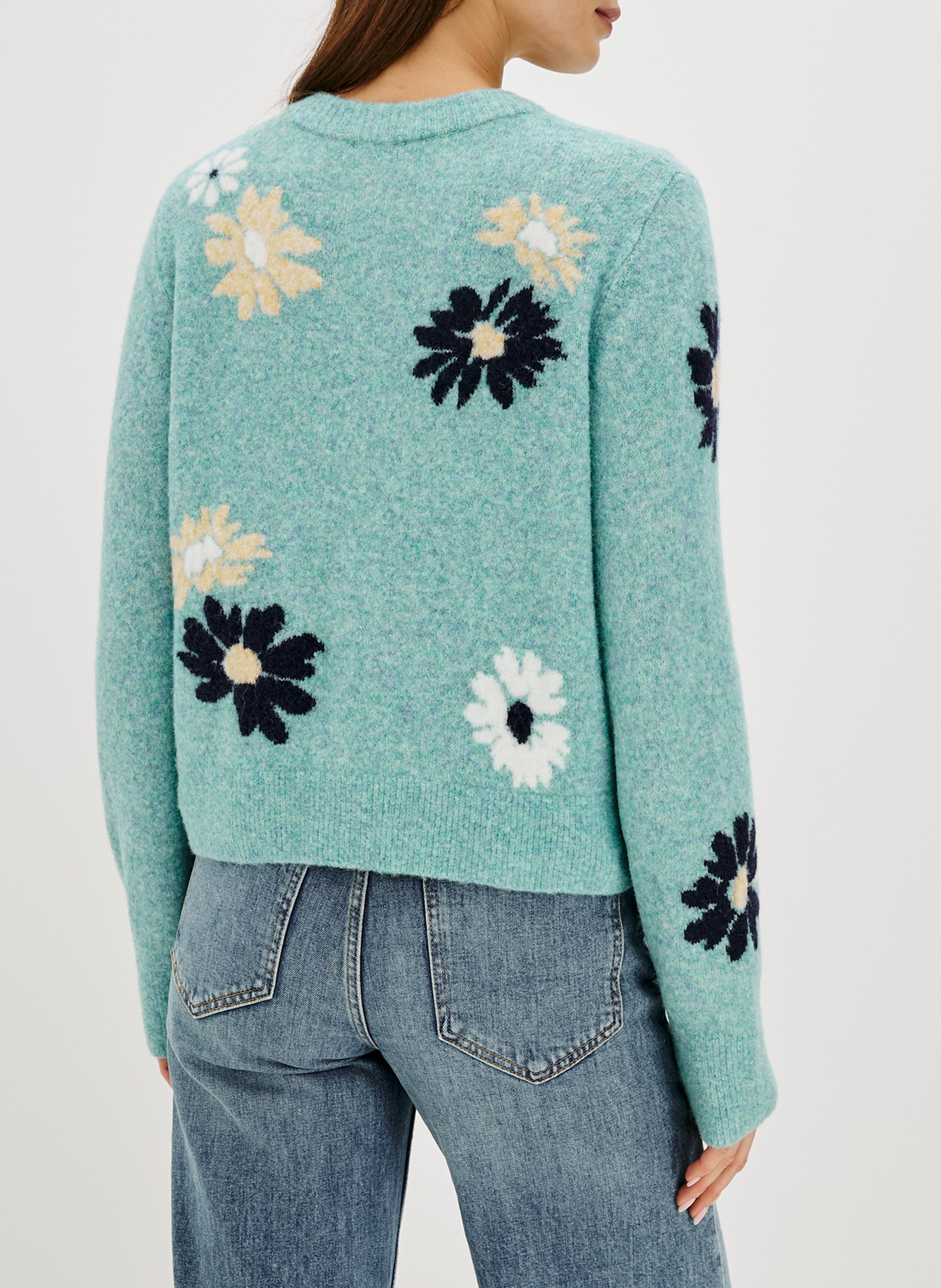 Cardigan droit à imprimé floral RAILS Multicolore