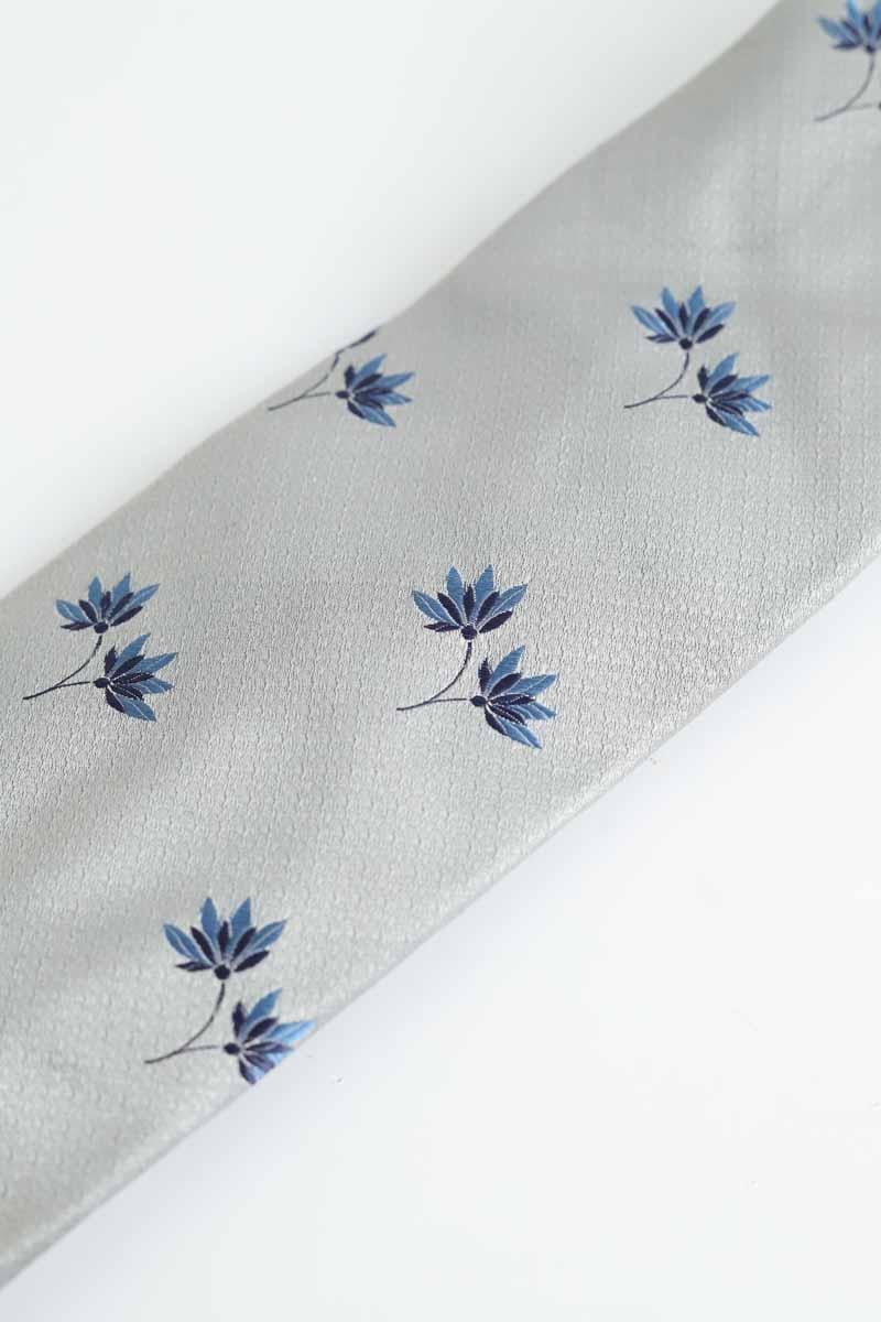 Navelli silk tie KENZO - SECONDE MAIN Grey