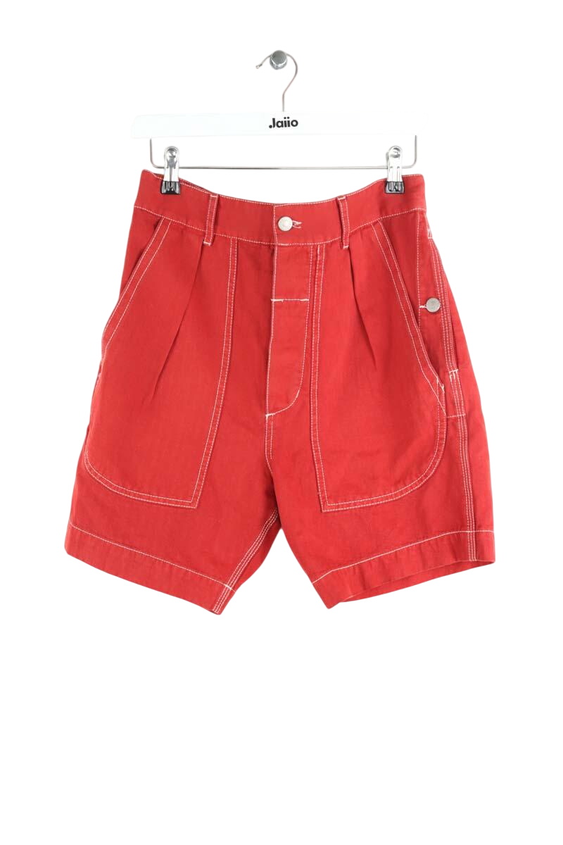 Bermuda shorts ISABEL MARANT ÉTOILE - SECONDE MAIN Red