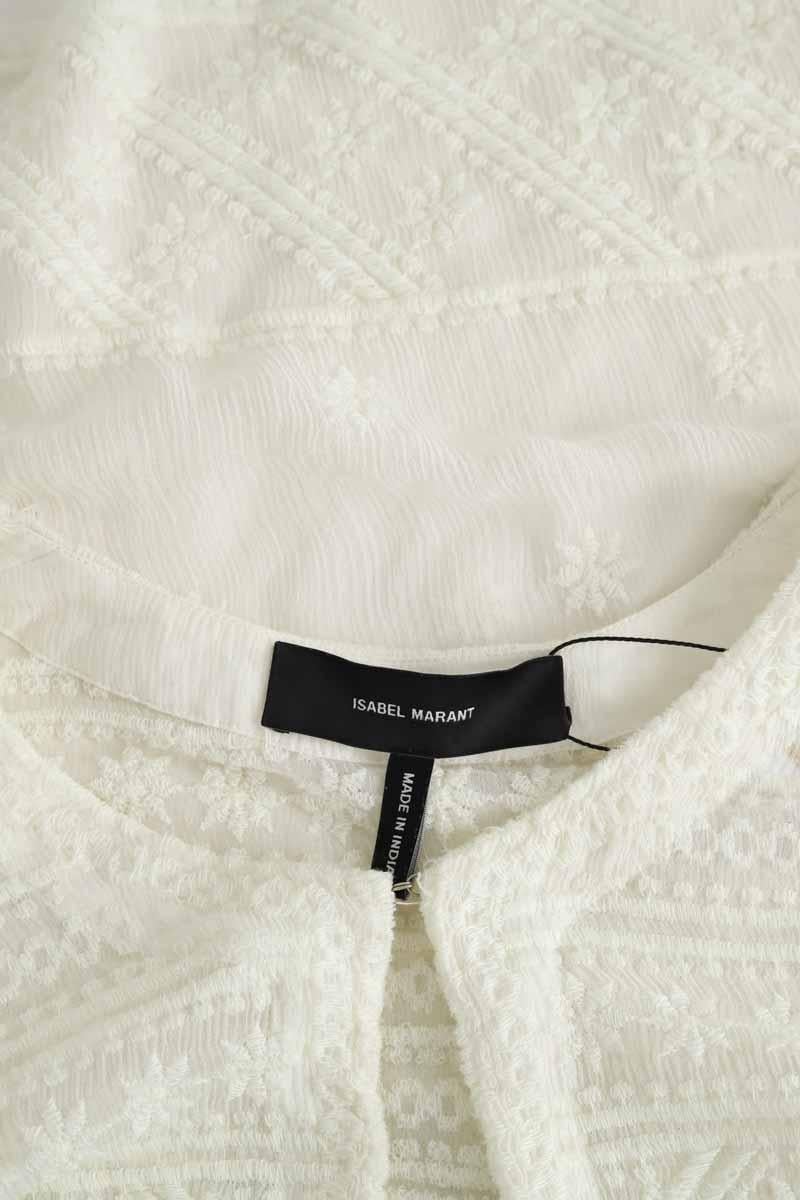 Silk blouse ISABEL MARANT - Seconde Main White