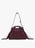 Smooth leather shoulder bag MAJE
