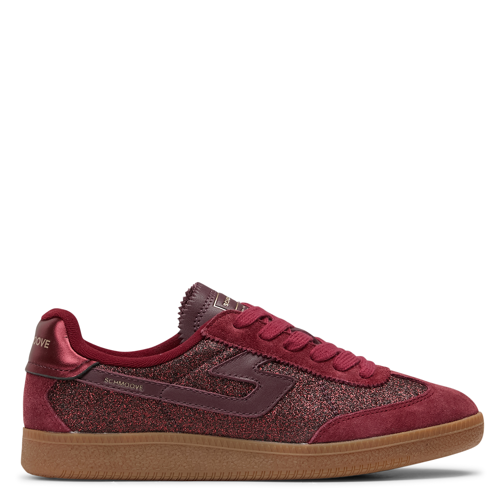 Low-top sequined sneakers SCHMOOVE Red
