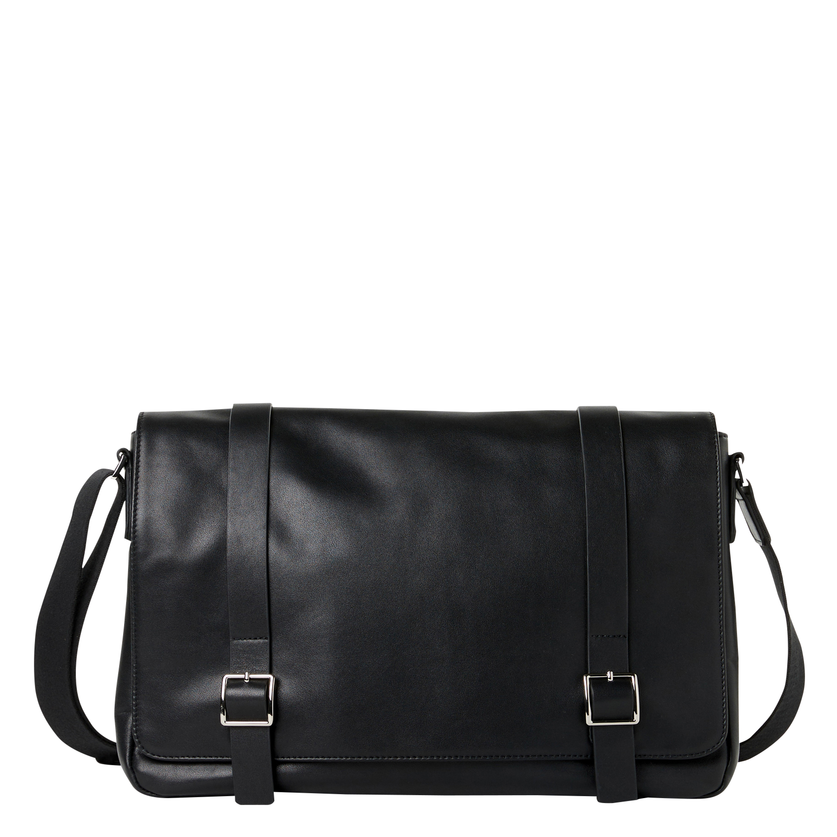 Leren schoudertas SAISON 1865 Zwart