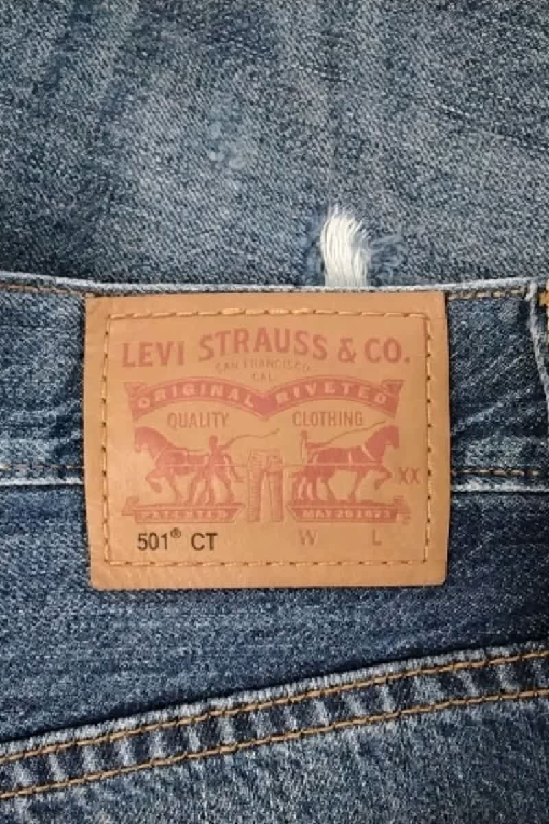 Shorts LEVI'S - Seconde main Blue