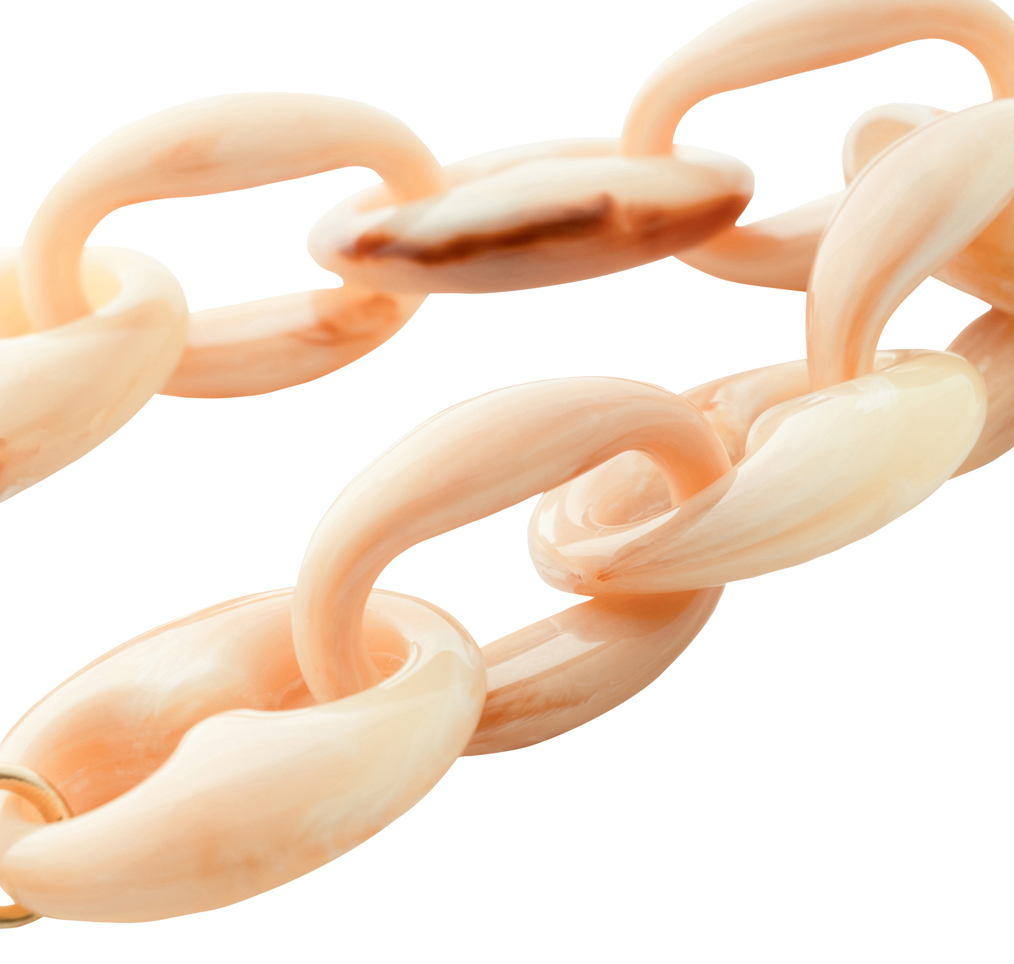 Armband aus Marmorkette VANESSA BARONI Beige