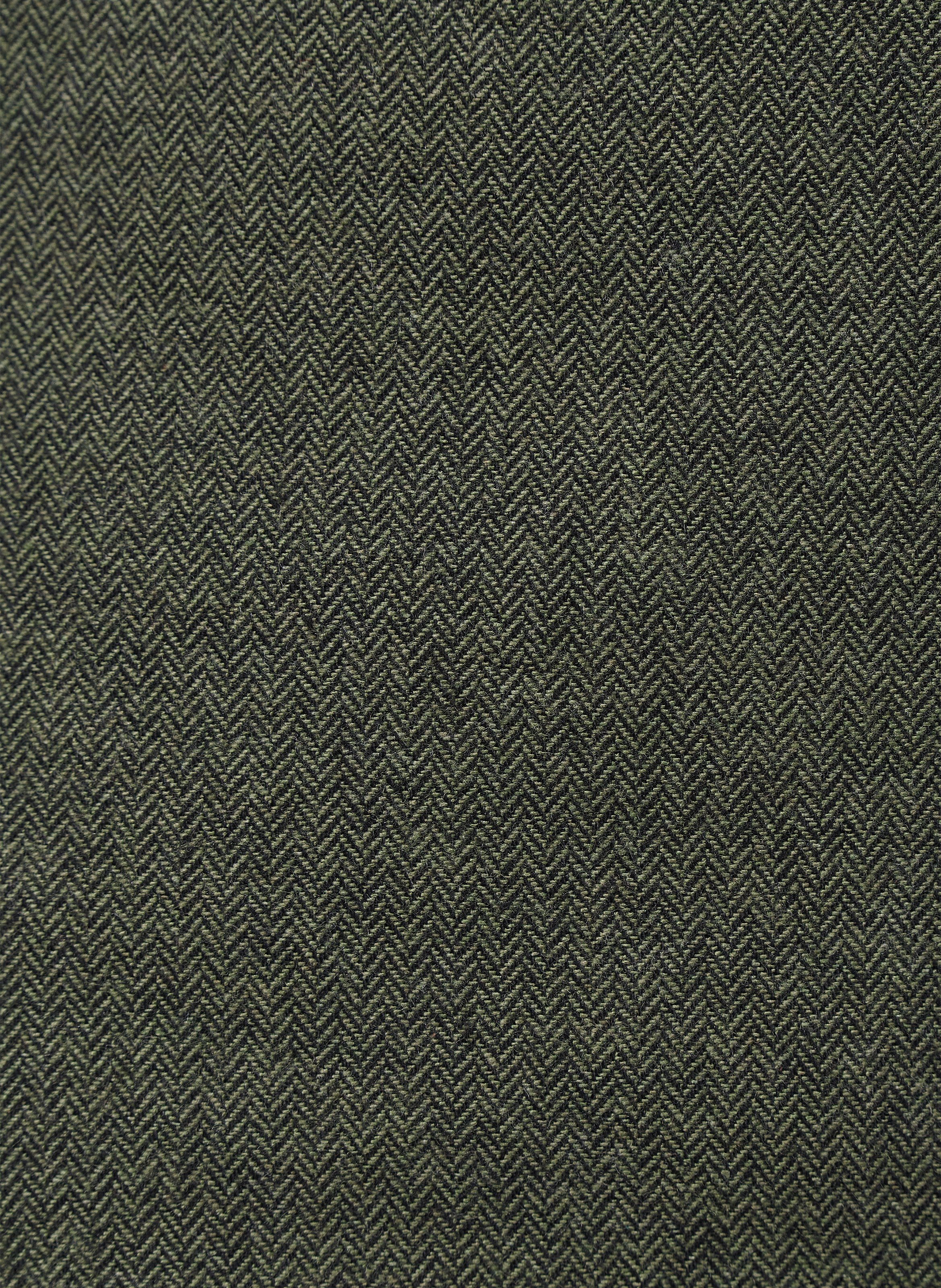 Pantacourt large en coton recyclé mélangé HUMILITY Vert