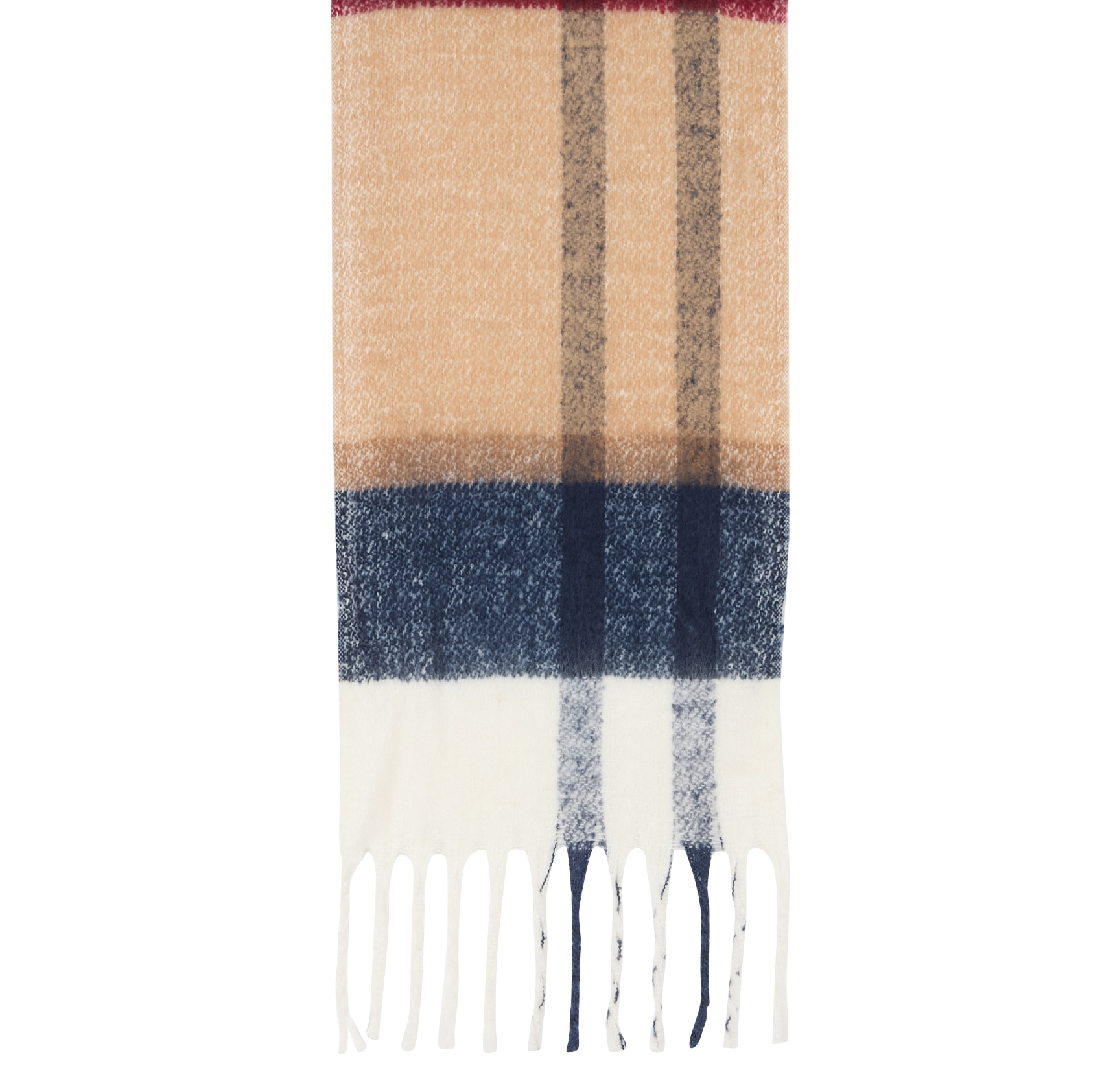 Echarpe large imprimée BARBOUR Marron