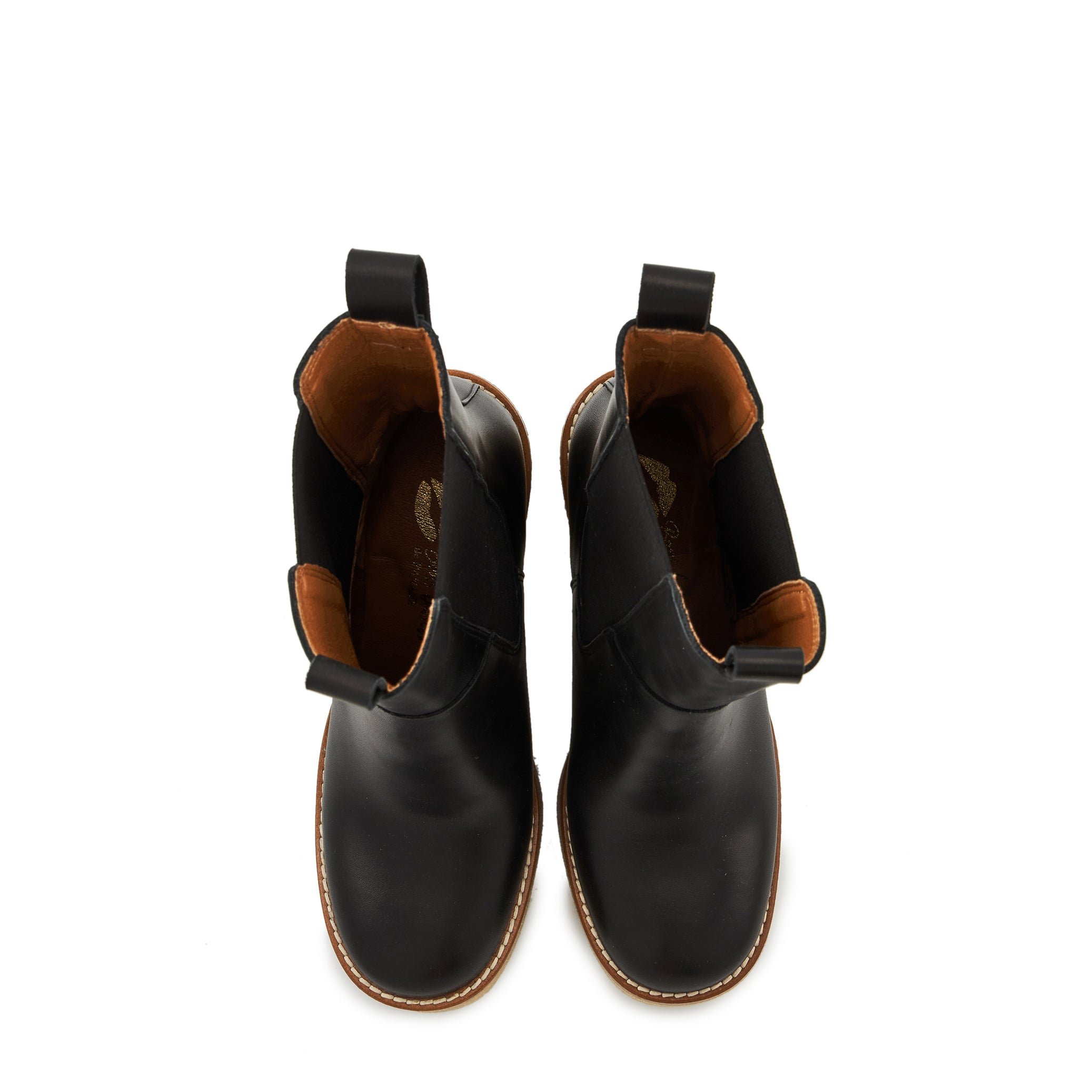 Leather she. BONS BAISERS PARIS Black