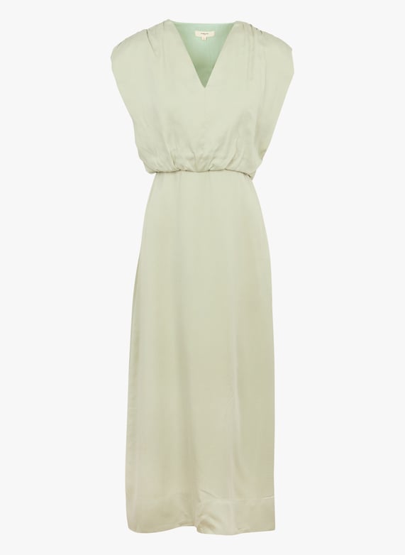 Long v-Neck dress Green Suncoo - Women | Place des Tendances Long v-Neck dress Green Suncoo - Women | Place des Tendances