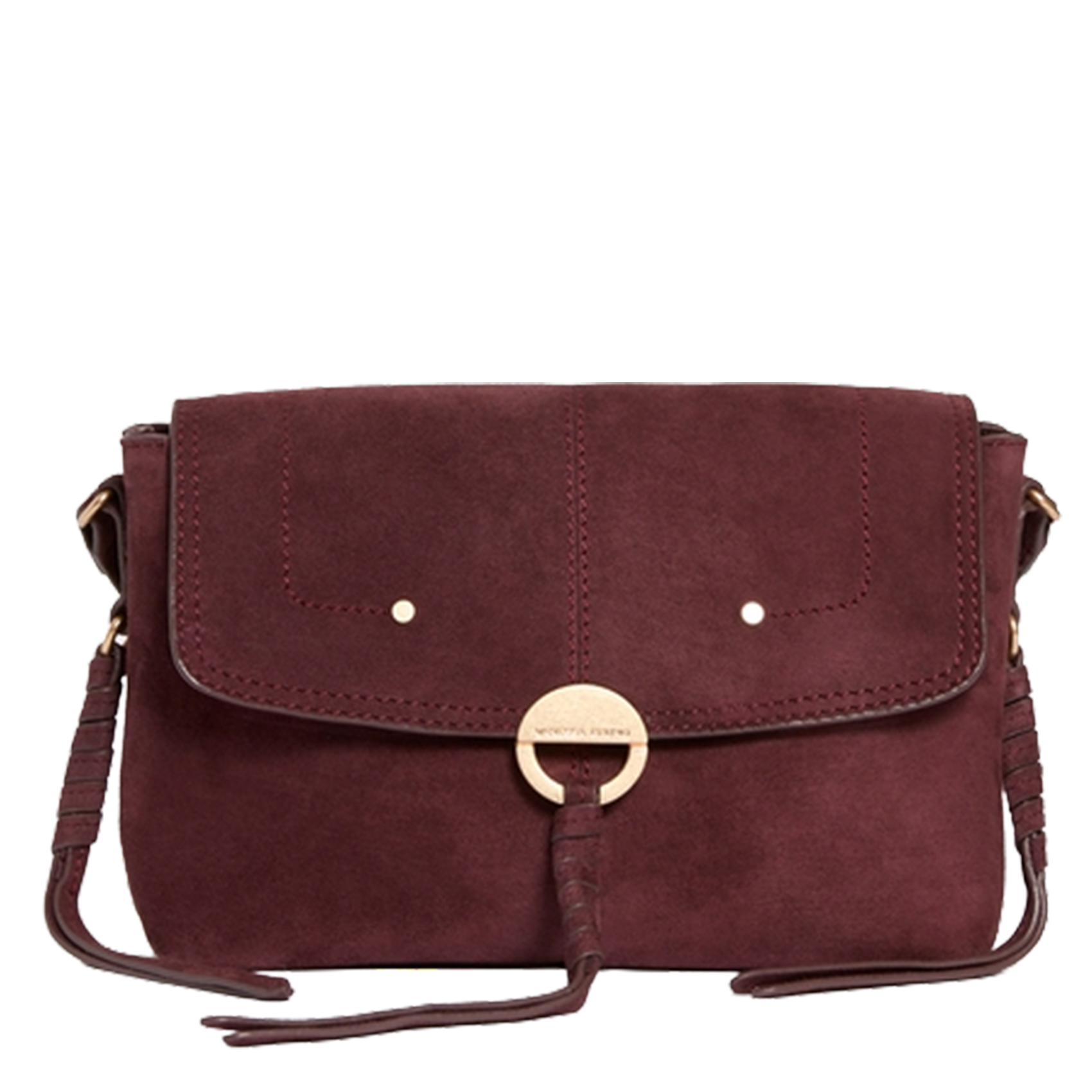 Dori leather shoulder bag VANESSA BRUNO Pink