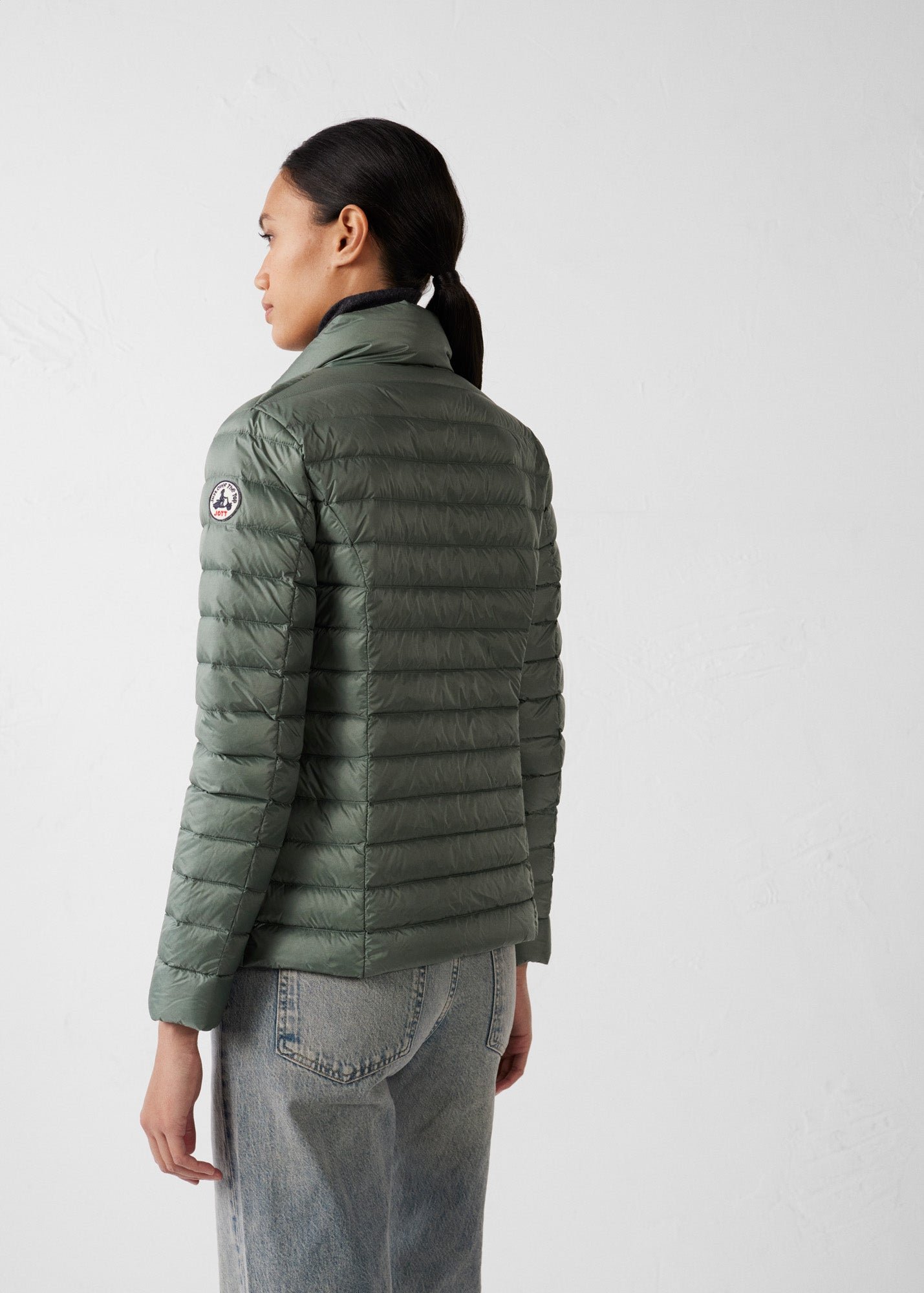 Lightweight down jacket JOTT Green