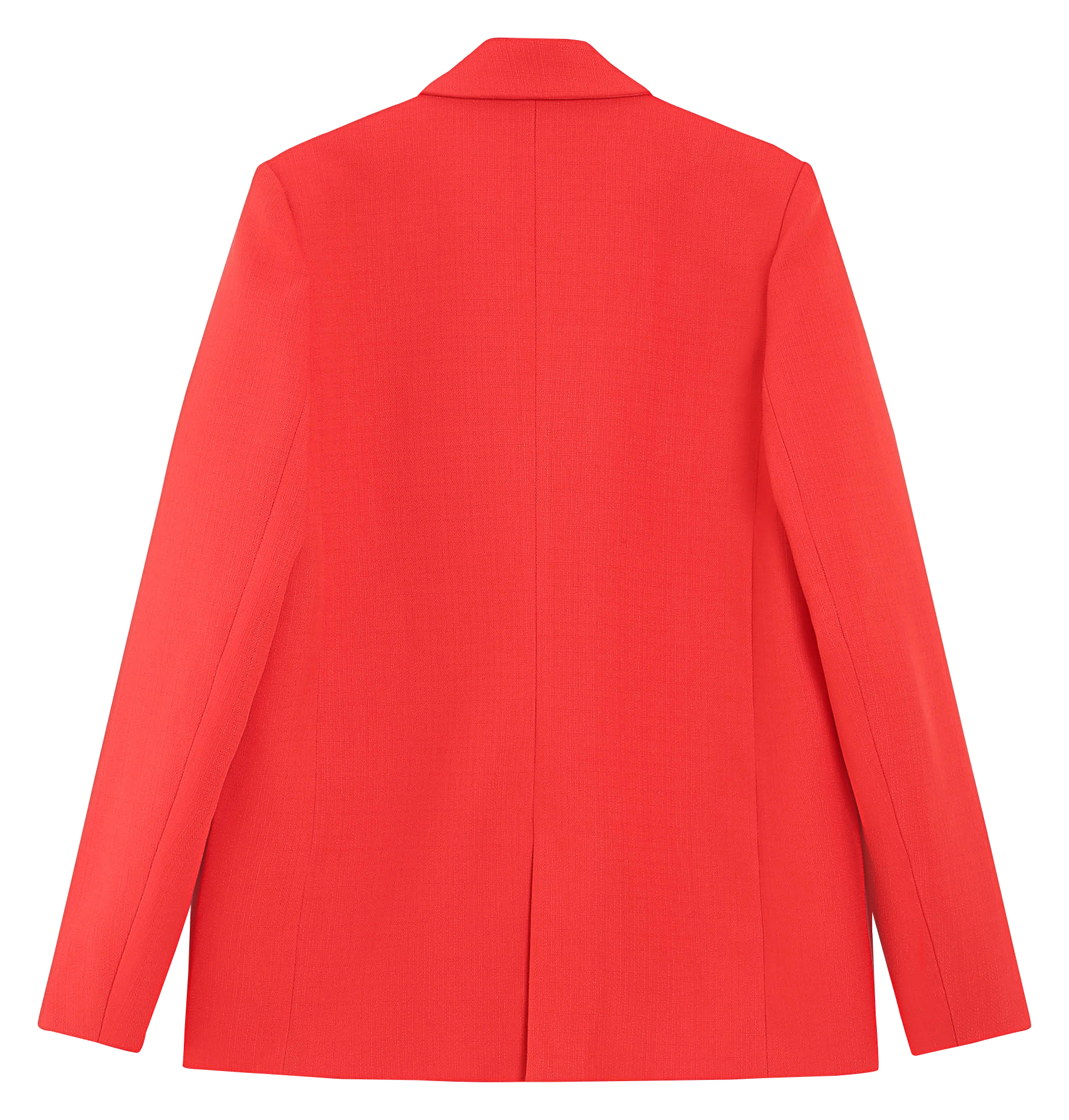 Plain straight blazer GRACE ET MILA Red