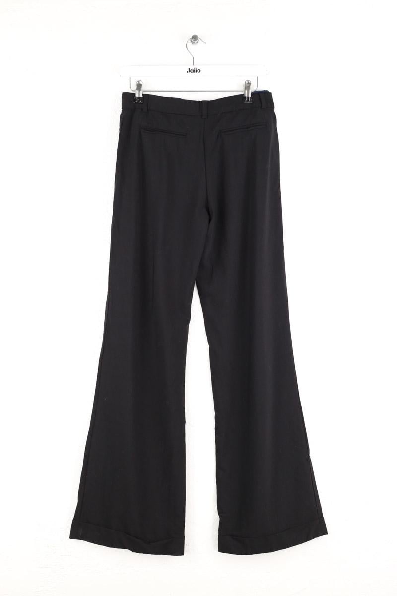 Wide trousers TARA JARMON - Seconde Main Black