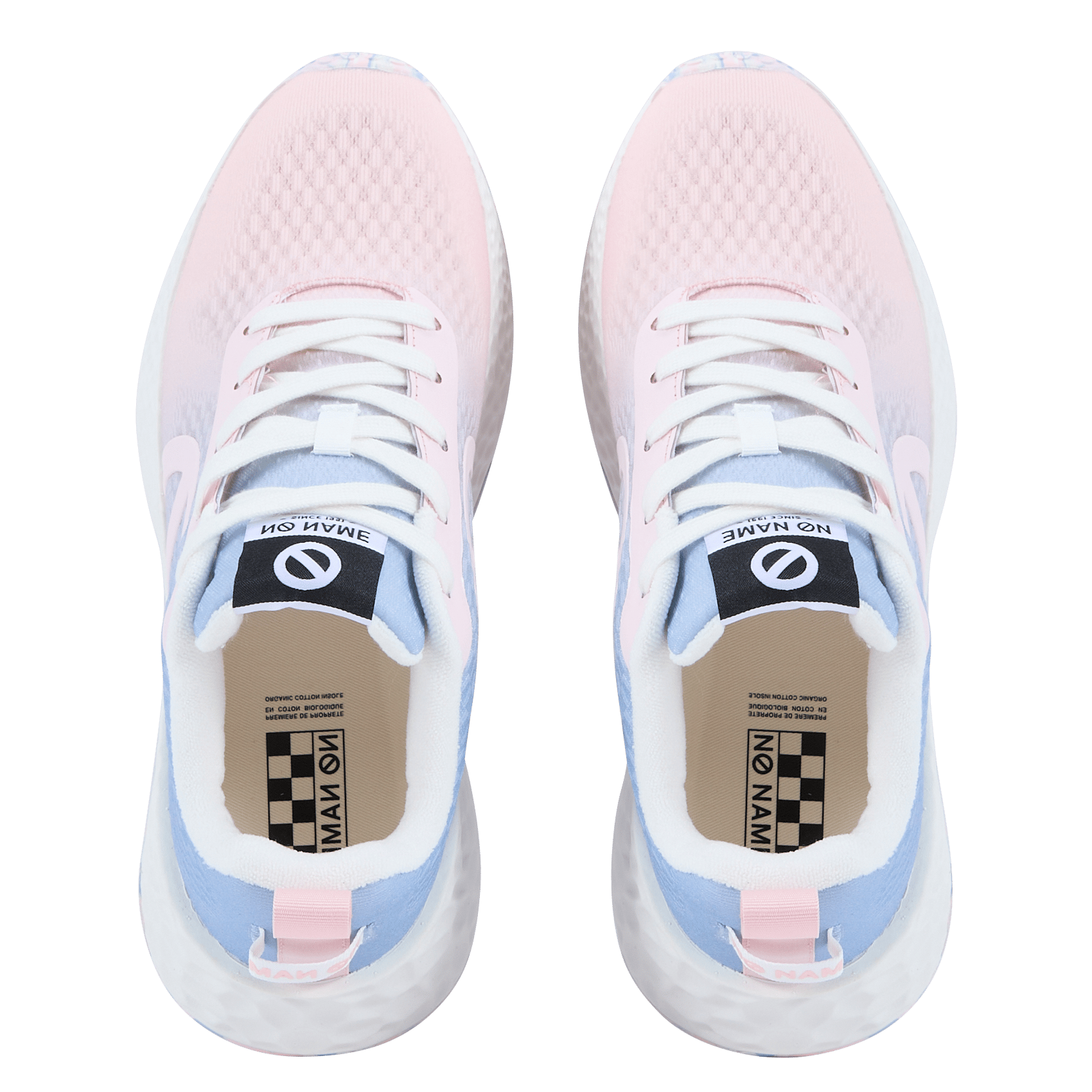 Baskets basses motif Tie&Dye NO NAME Multicolore