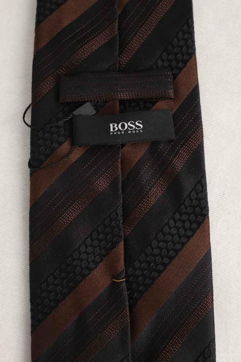 Tie BOSS - SECONDE MAIN Brown