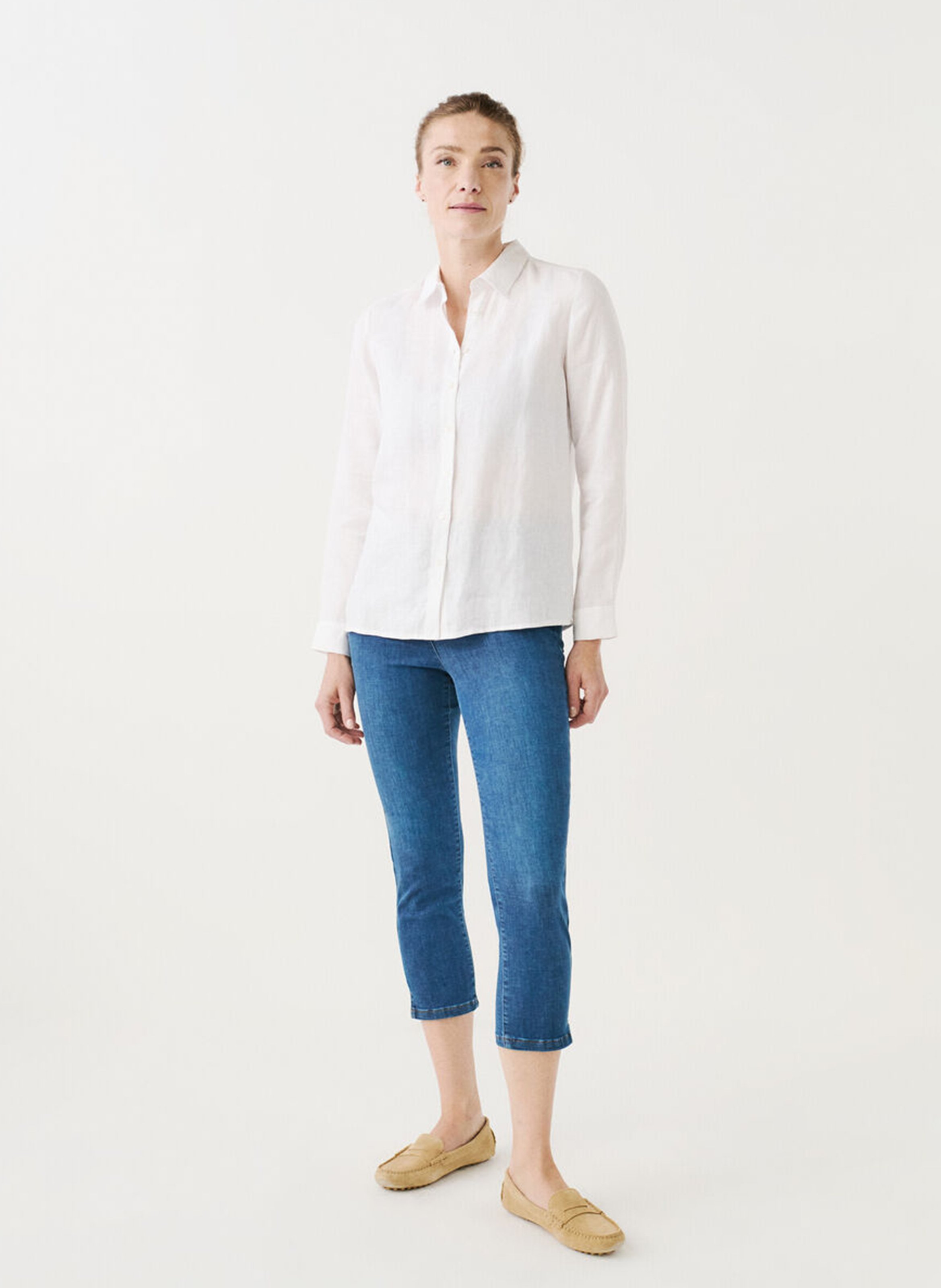 Chemise col classique CAROLL Blanc