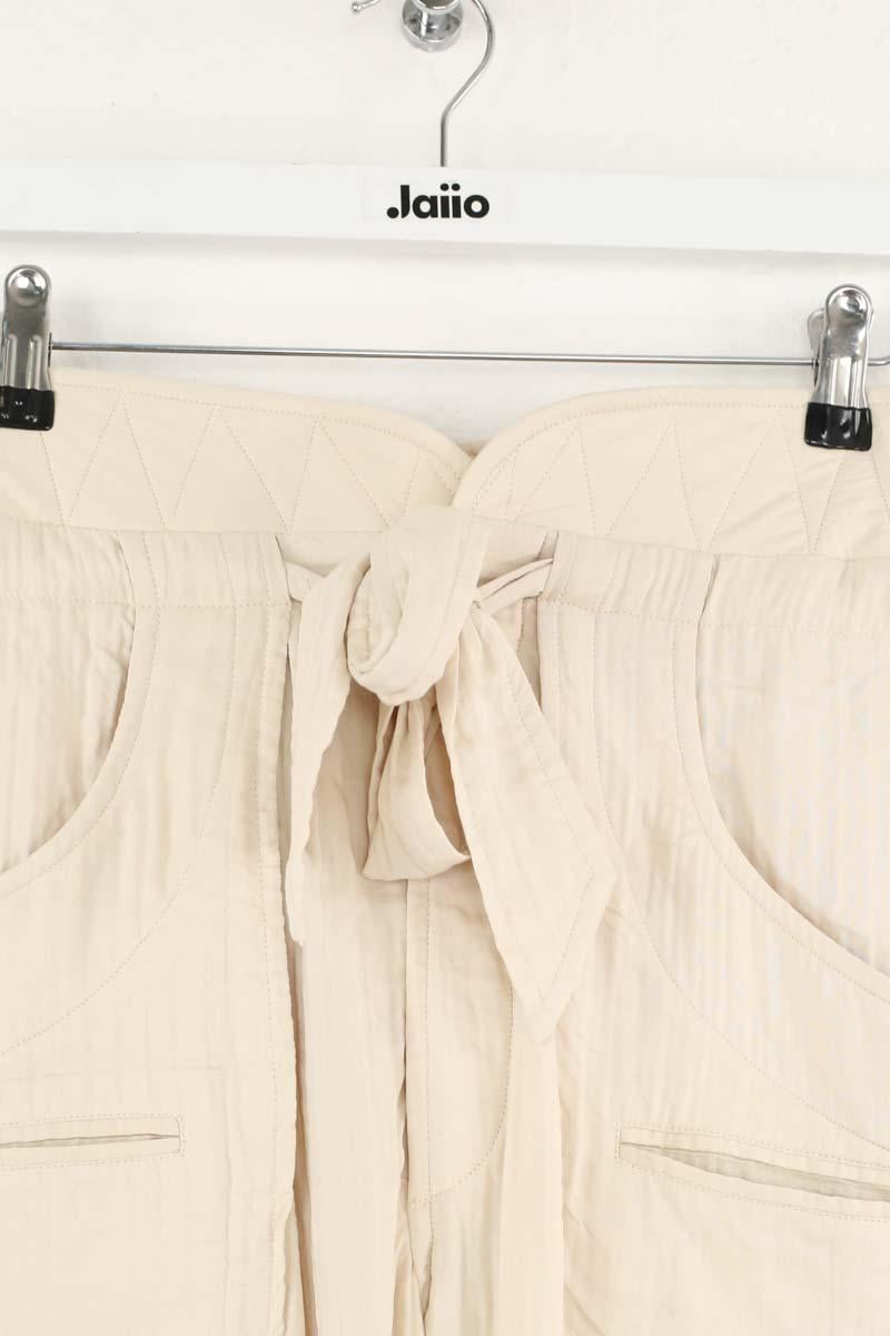 Pantalon droit ISABEL MARANT - Seconde Main Beige