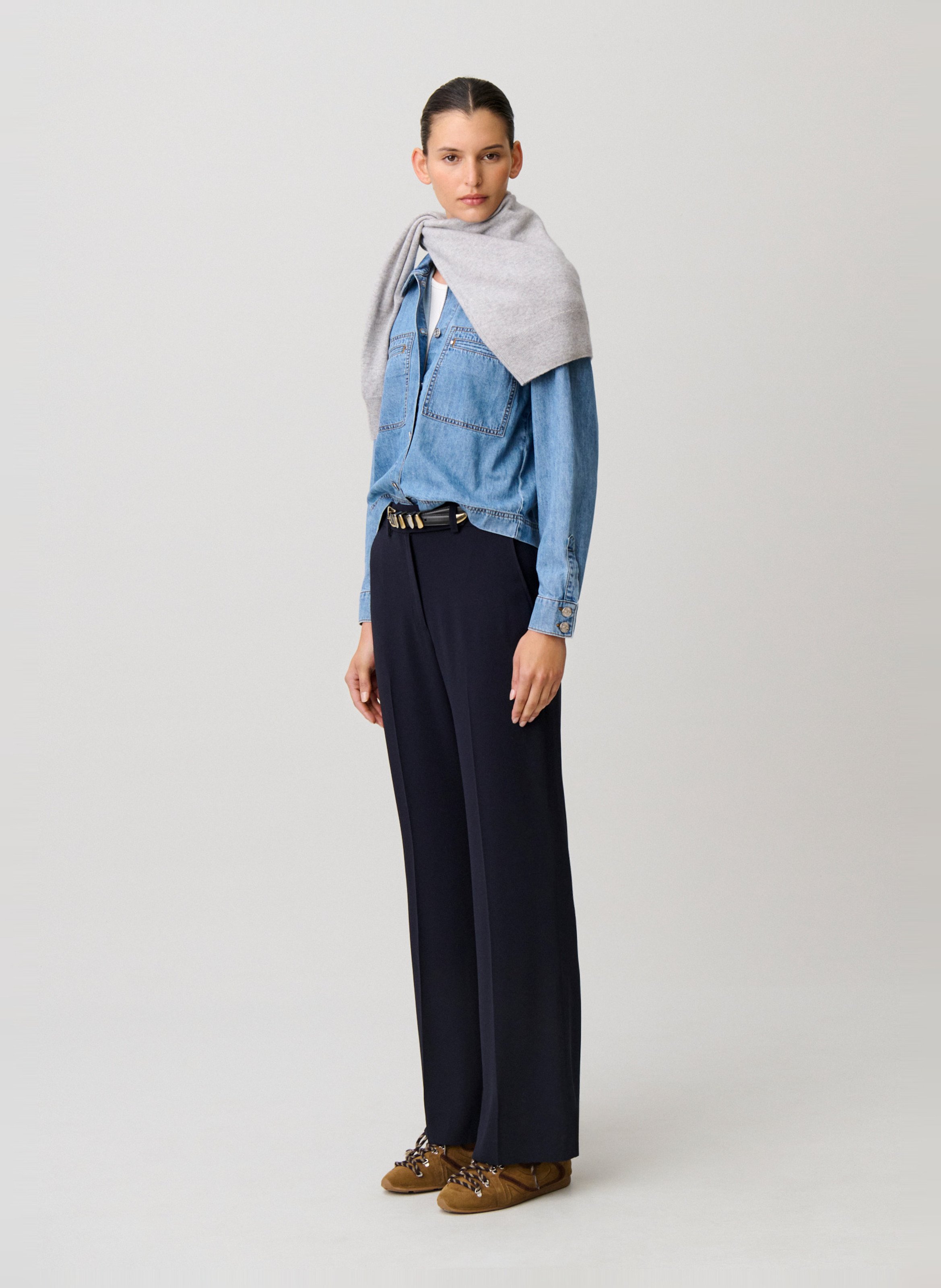 Carrot trousers CLAUDIE PIERLOT Blue