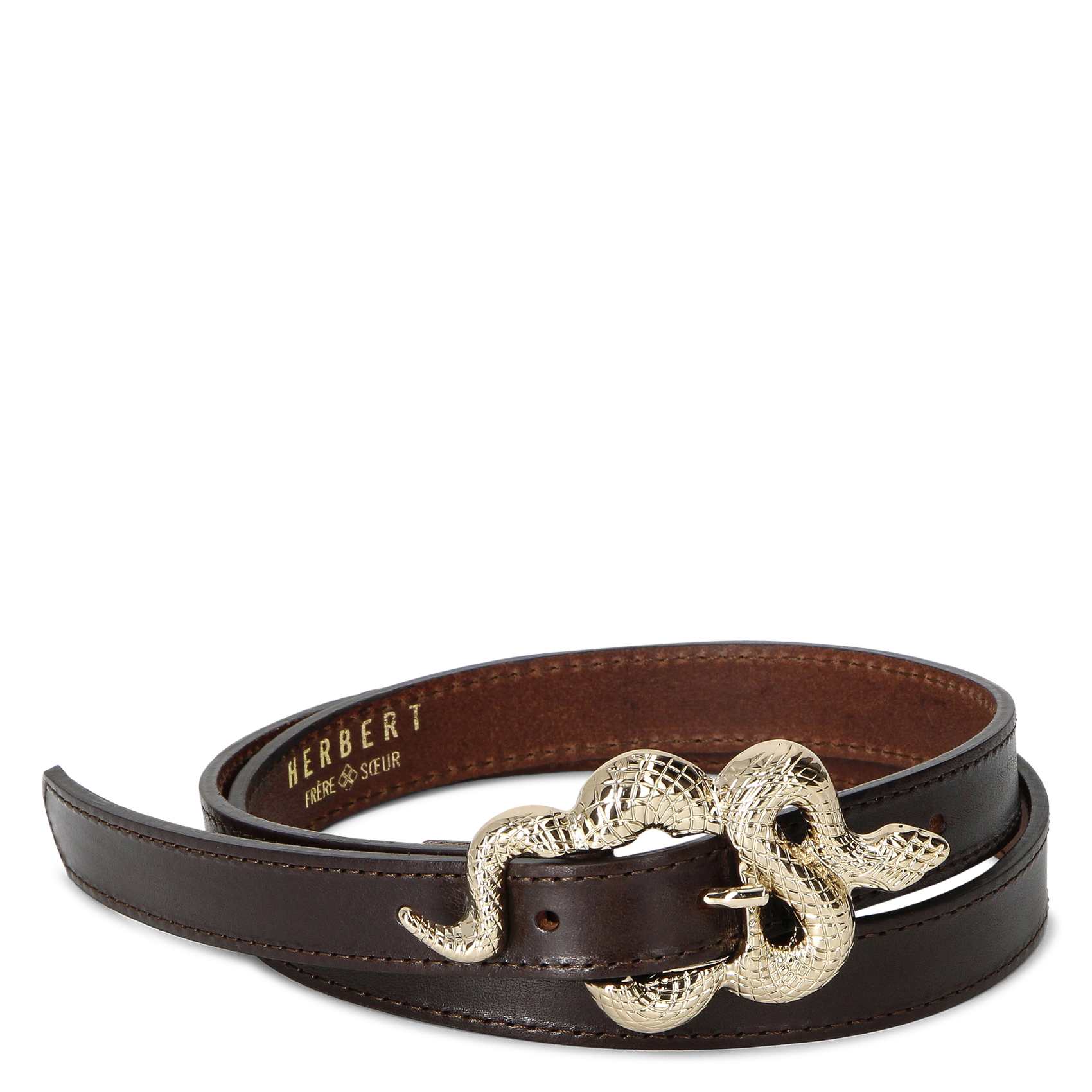 - Buckle closure. - Width: 3 cm.  HERBERT FRERE SOEUR