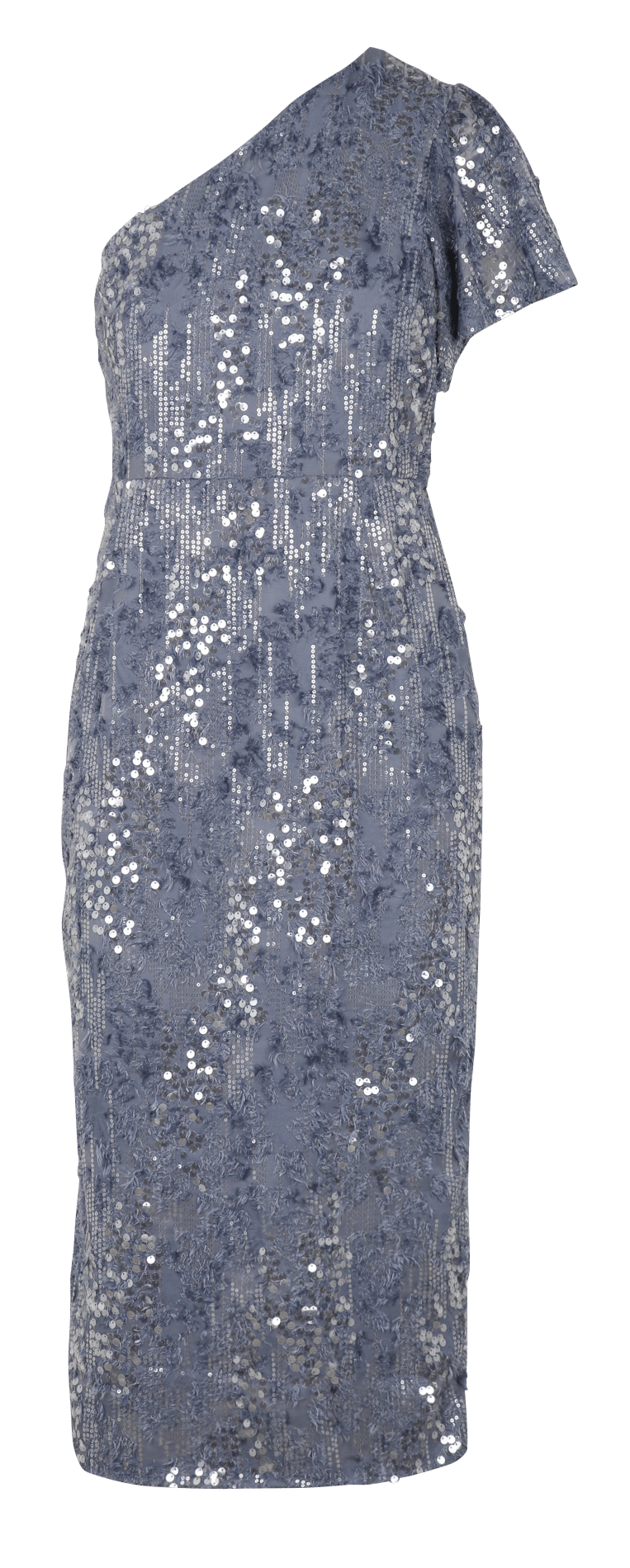 Asymmetric sequined dress IKKS Blue