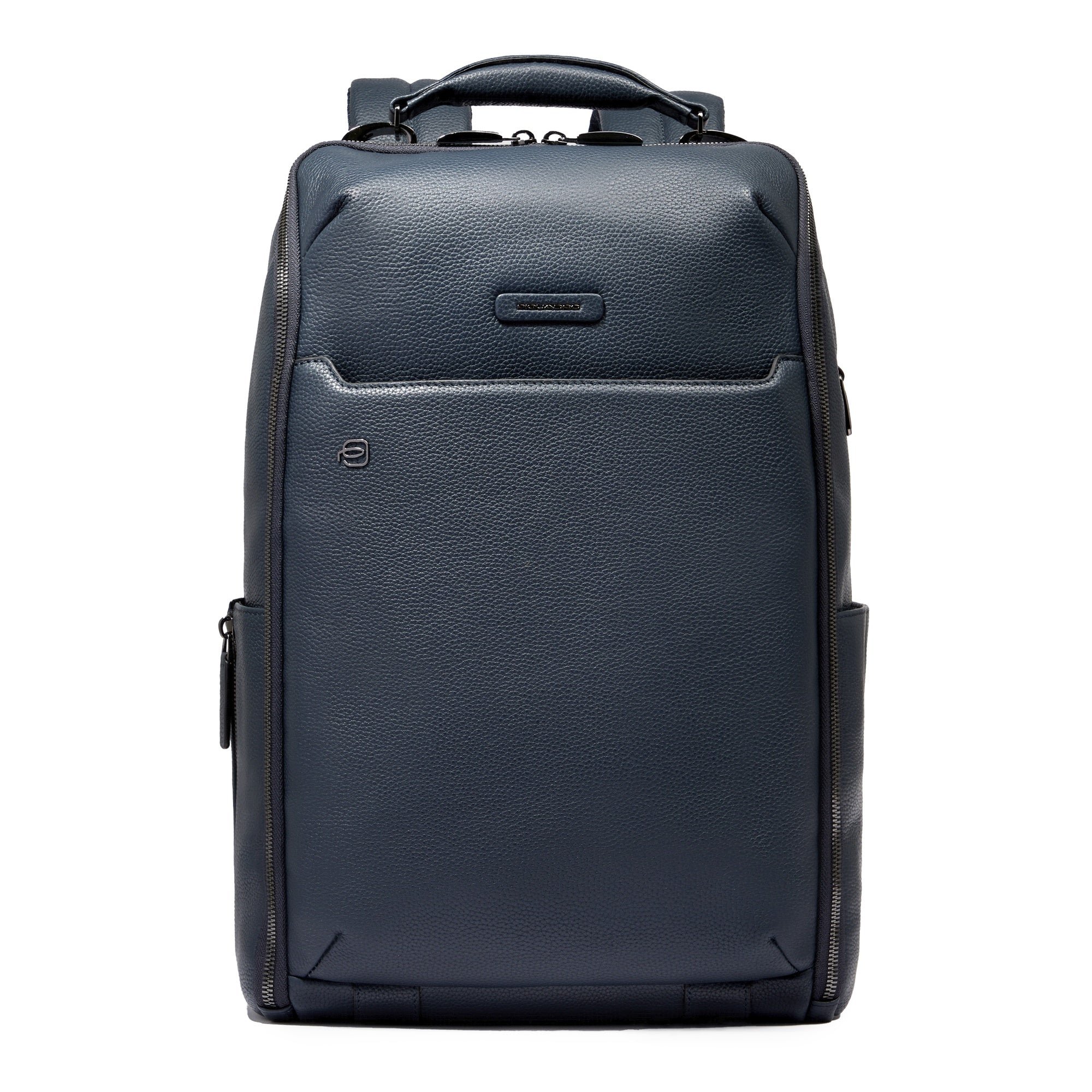 Customizable travel backpack PIQUADRO Blue
