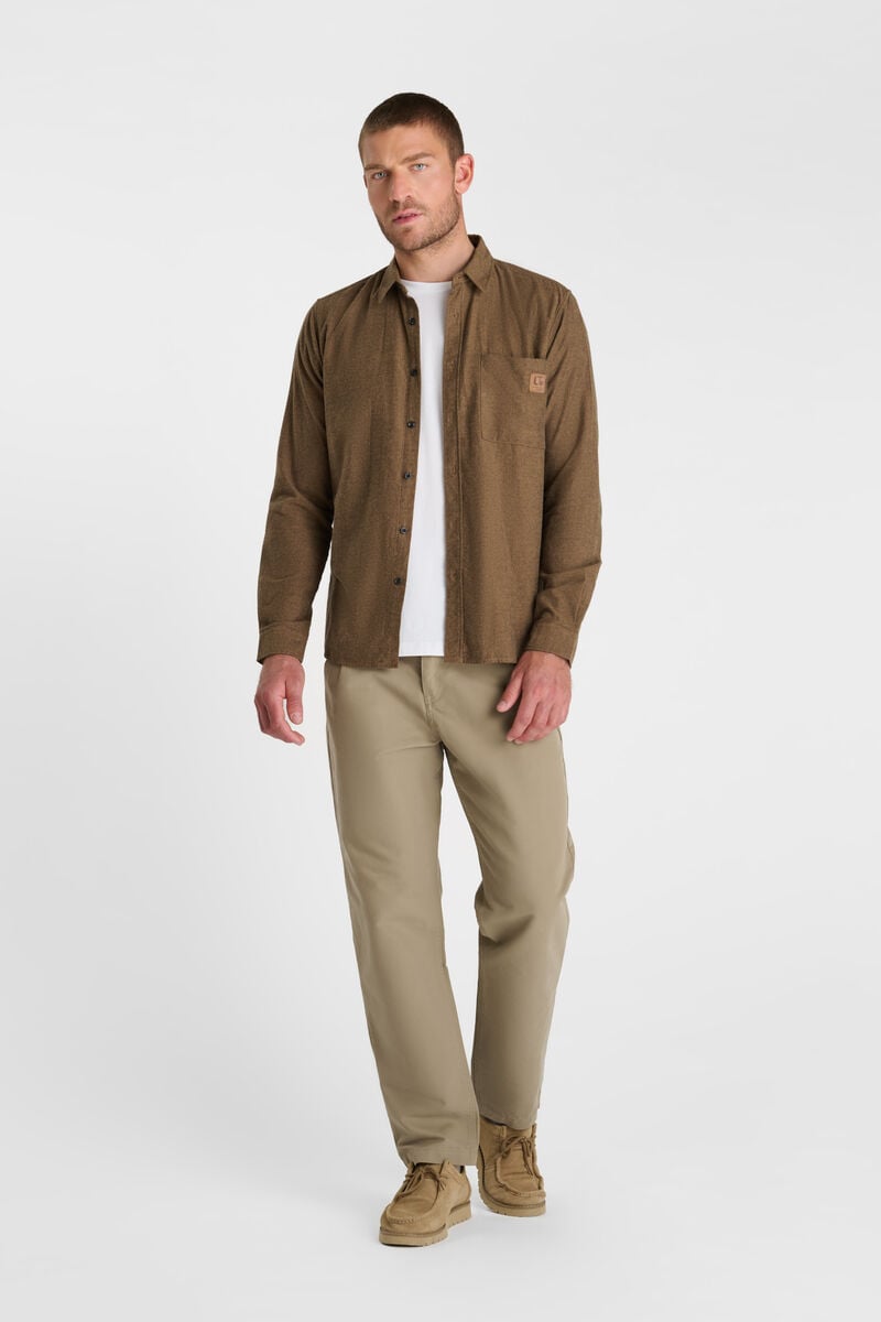 Buttoned shirt LE TEMPS DES CERISES Brown