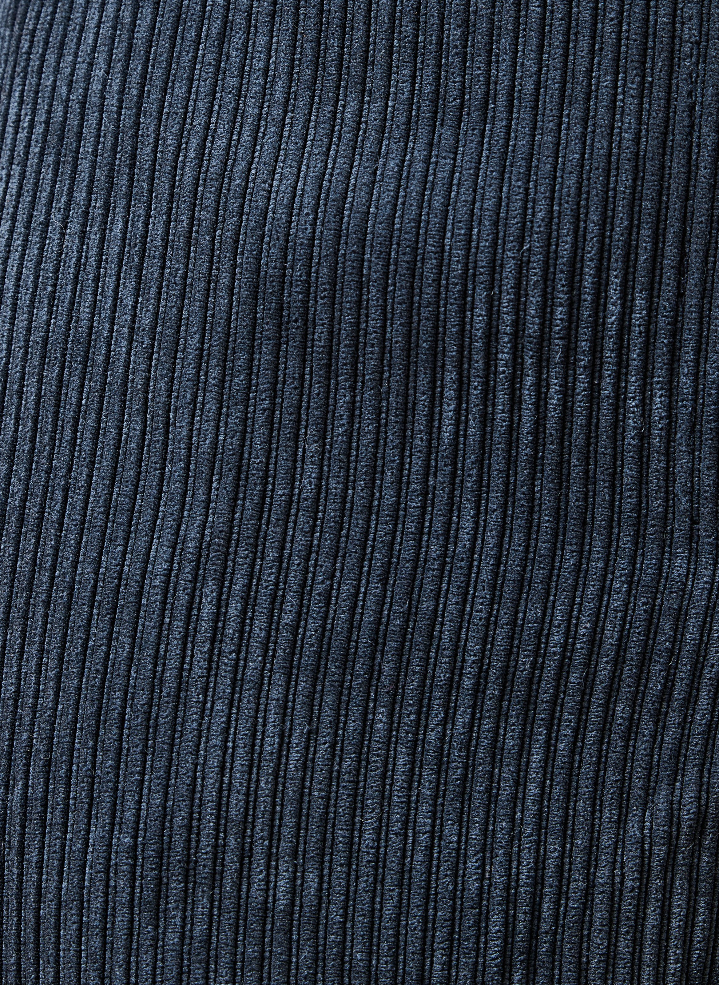 Pantalon cropped en velours côtelé LA FEE MARABOUTEE Bleu