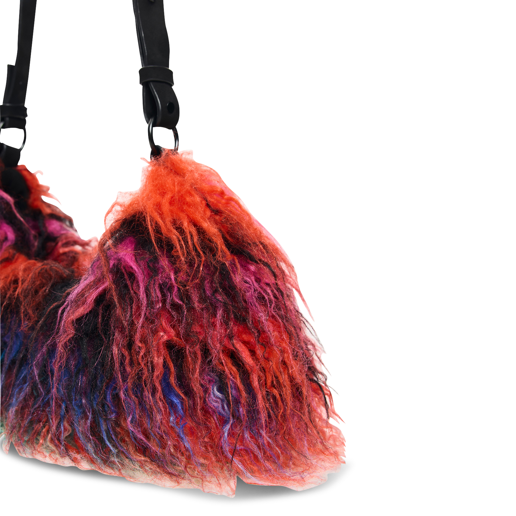 Sac effet fourrure imprimé DESIGUAL Multicolore